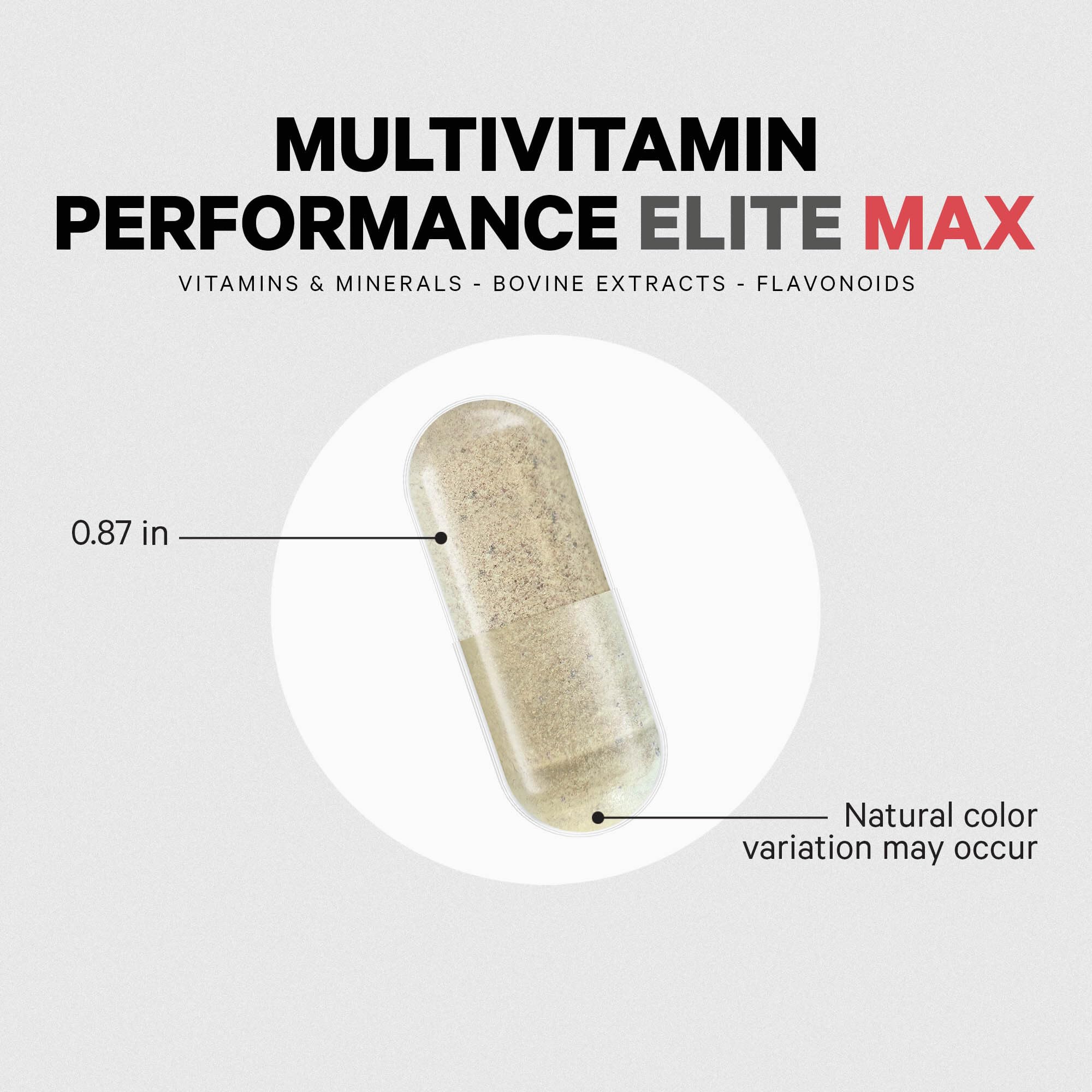Codeage Multivitamin Performance Elite Max Supplement - Vitamins A, B6, B12, C, D, E, Vitamin K (MK-4, MK-6, MK-7, MK-9), Essential Minerals, Botanical & Grass-Fed Organ Extracts, Lutein - 90 Capsules - Image 3
