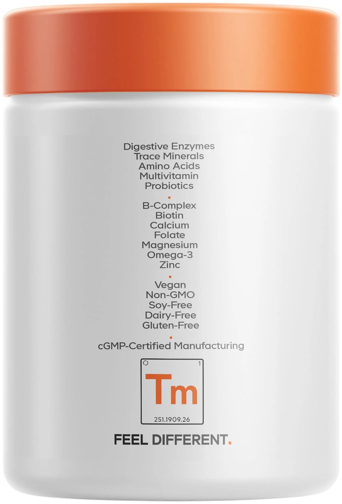 Codeage Teen Multivitamin Supplement – Daily Vitamins and Minerals for Teen Boys and Girls – Organic Whole Food Formula with Omega-3 and Vitamins A to K - 60 Capsules - Image 2