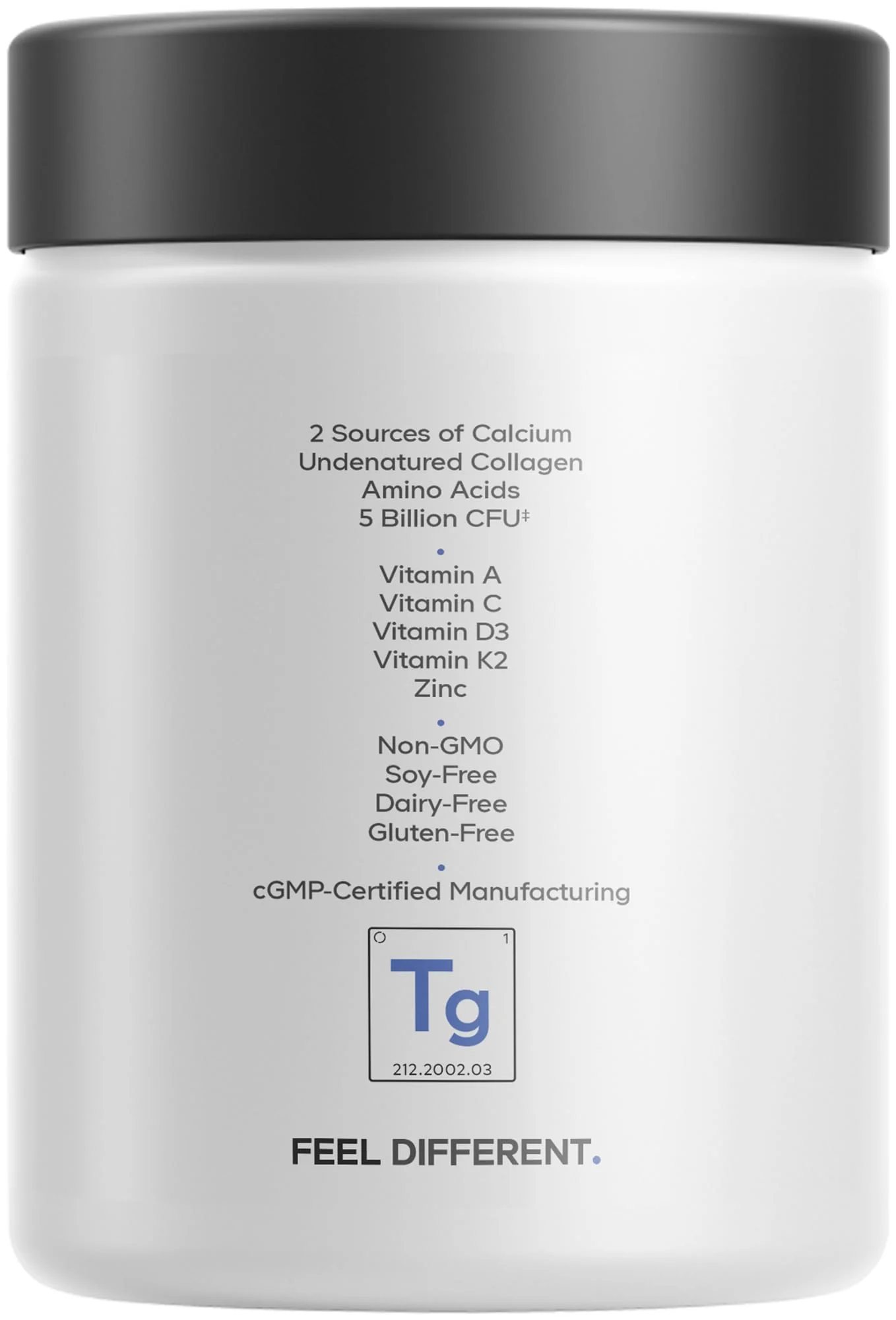 Codeage Teeth & Gums Vitamins + Oral Probiotics Supplement for Mouth - Whole Food Calcium, Collagen, Potassium, Vitamin C, D3, K2, Zinc – Oral Care & Dental Multivitamin Supplements - 2 Pack - Image 2