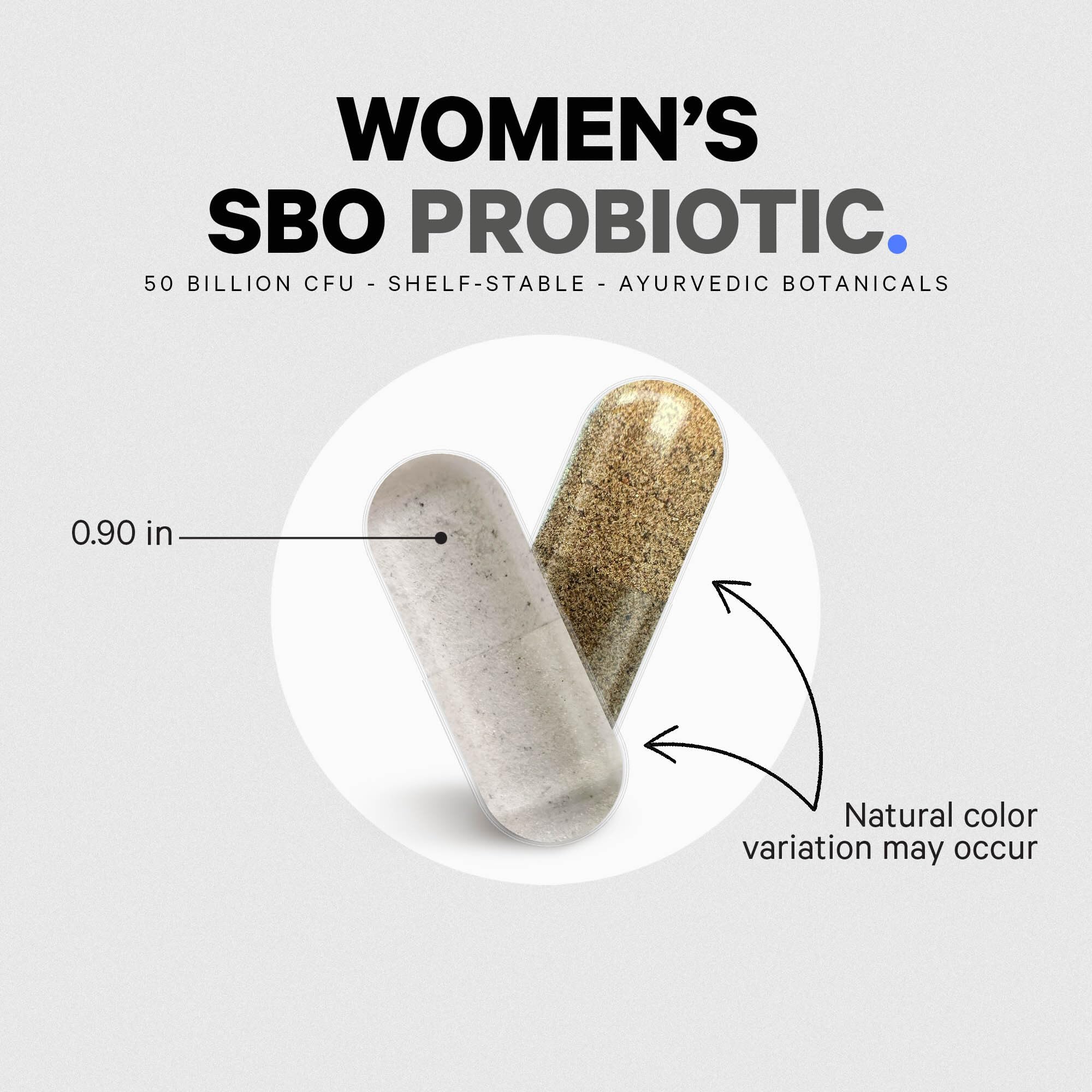 Codeage Women’s Probiotics Supplement - 50 Billion CFUs - SBO Probiotics & Prebiotics - Cranberries - Feminine Health - Fermented Botanical Blend, Whole Food Supplement - Vegan, Non-GMO - 2 Pack - Image 3