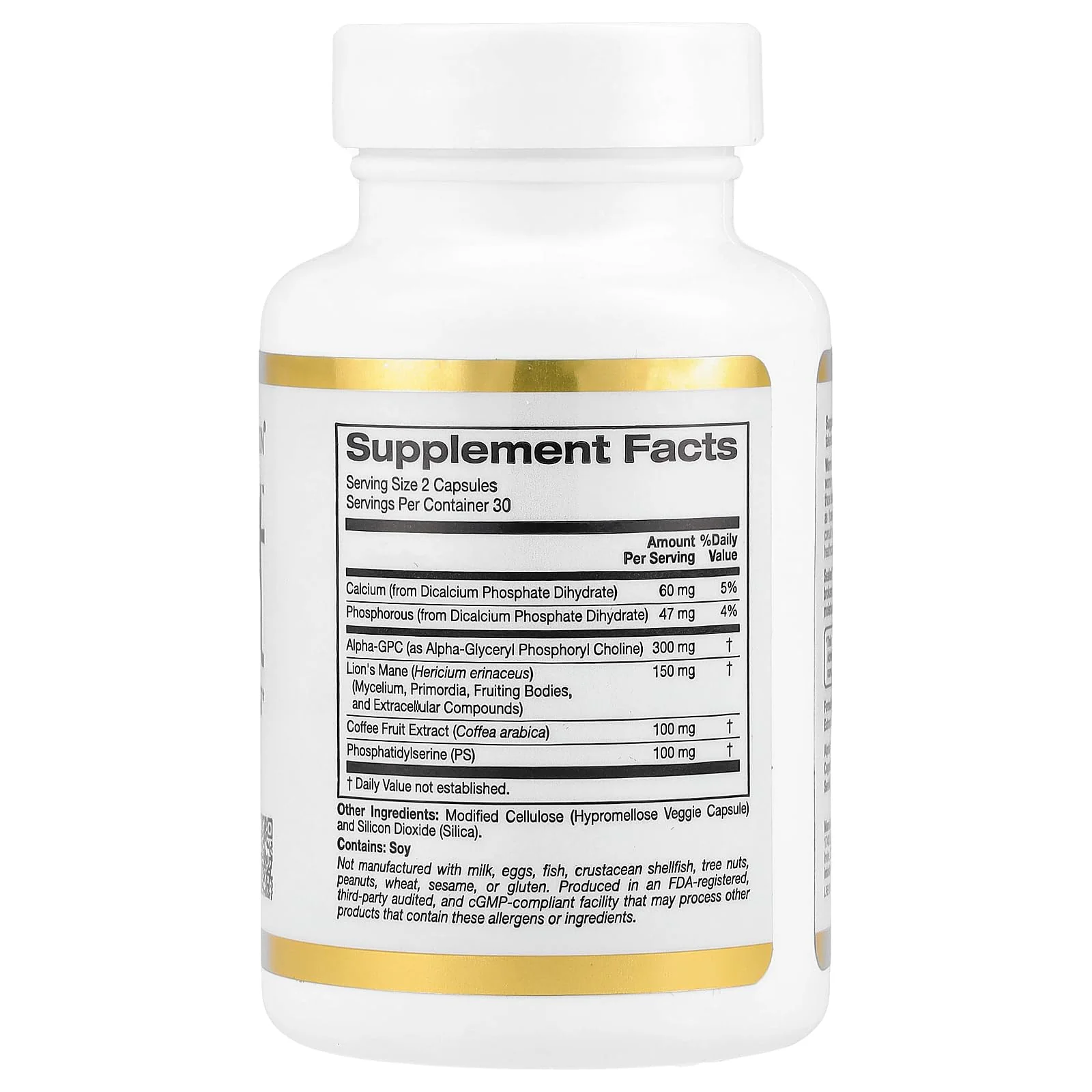 Cognitive & Memory Boost, MEM Boost by California Gold Nutrition, 60 Veggie Capsules - Image 5