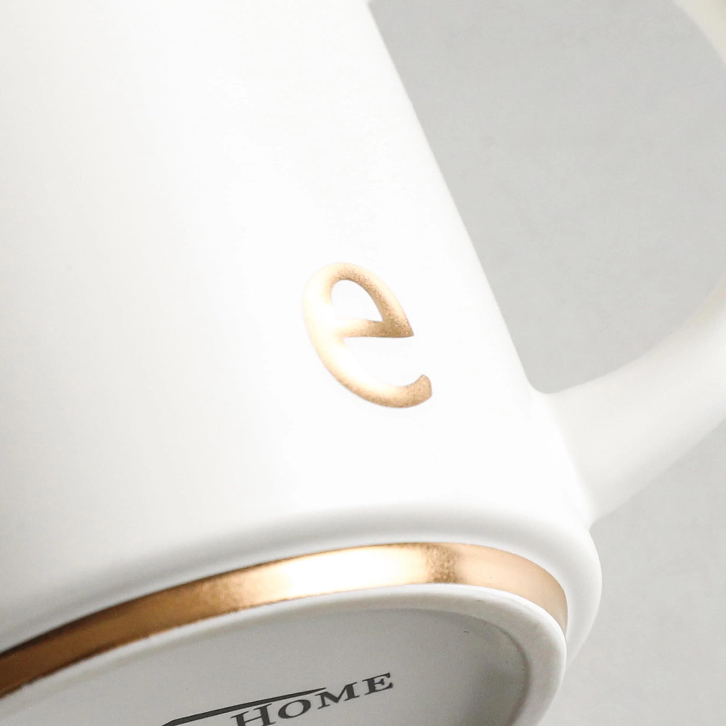 COLLECTIVE HOME - Monogram Ceramic Mugs, 15 oz Golden Initial Coffee Cups, Elegant Alphabet Tea Mugs, Elegant Personalized Mug with Gift Box, Luxurious Cups for Office and Home (e) - Image 4