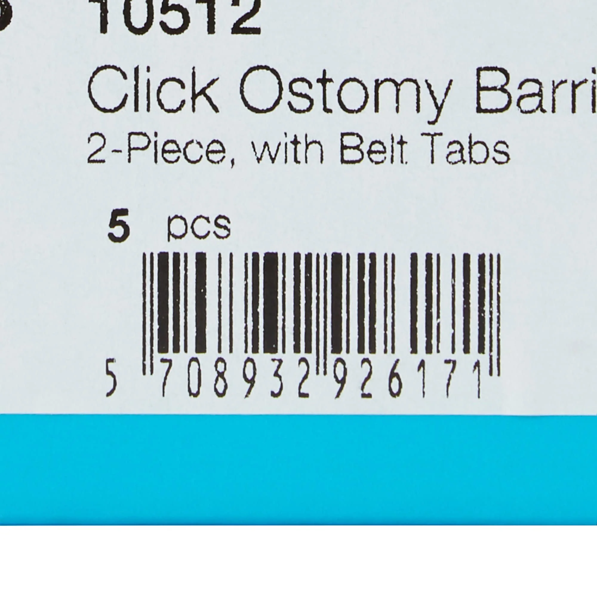 Coloplast SenSura Mio Click Trim to Fit Ostomy Barrier Elastic Adhesive 50 mm Flange 5 per Box 10512 - Image 2