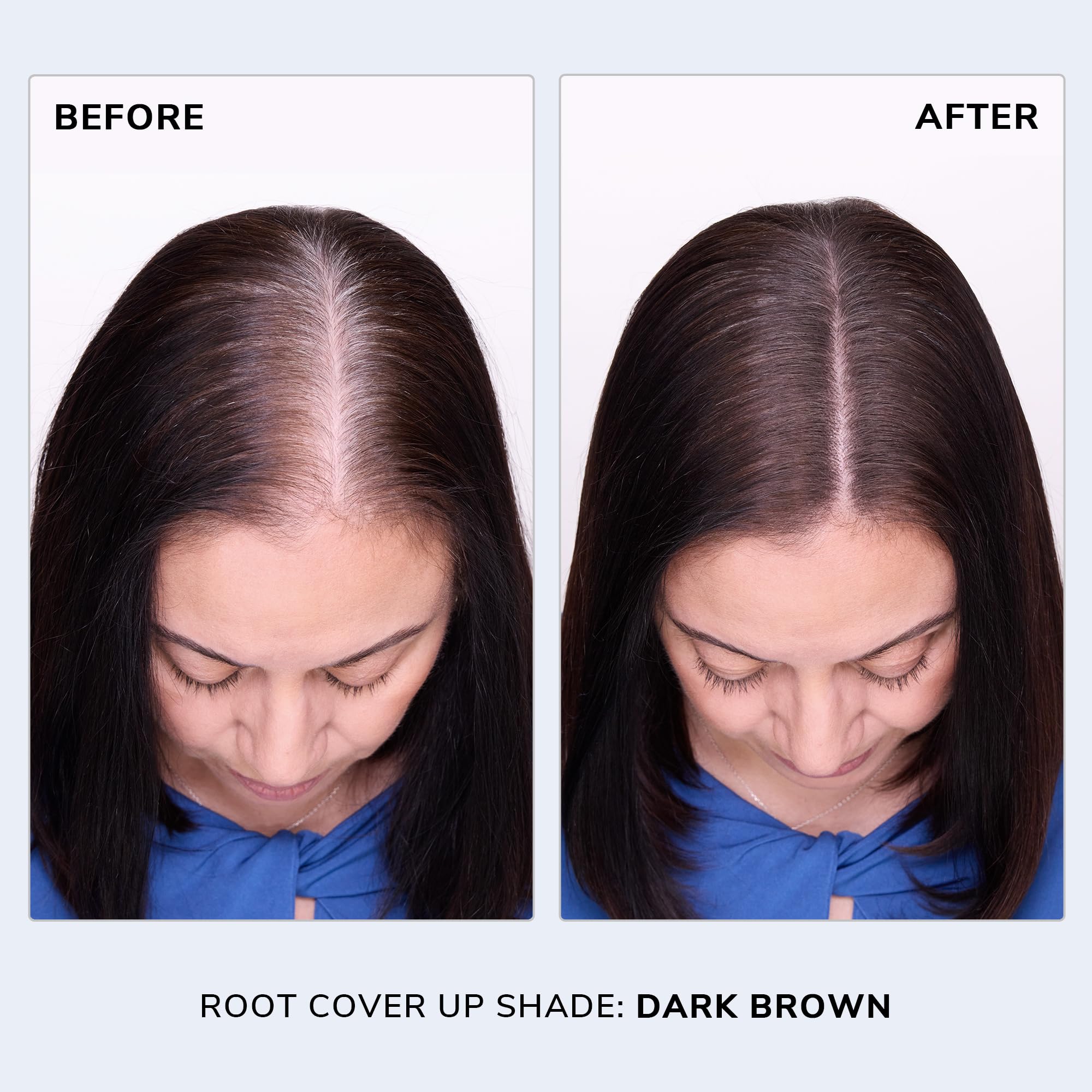 COLOR WOW Root Cover Up, Dark Brown – Instant Grey Coverage and Temporary Touch-Up, Water and Sweat Resistant, No mess Award-Winning Formula - Image 6