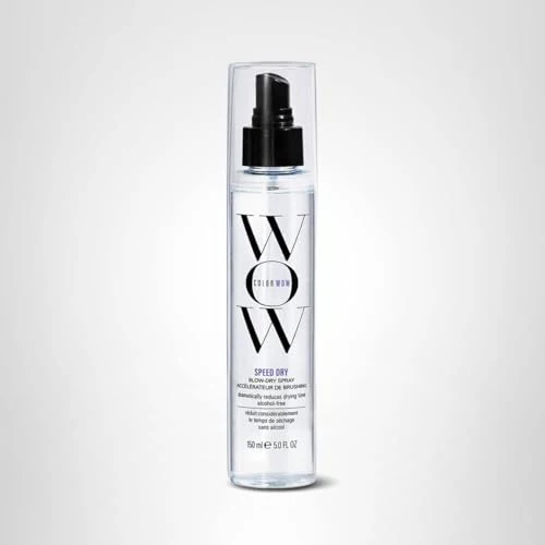 COLOR WOW Speed Dry Blow Dry Spray – Cut Blow Dry Time by 30% | Heat Protectant, Prevent Breakage | Cruelty-Free & Gluten-Free - Image 2