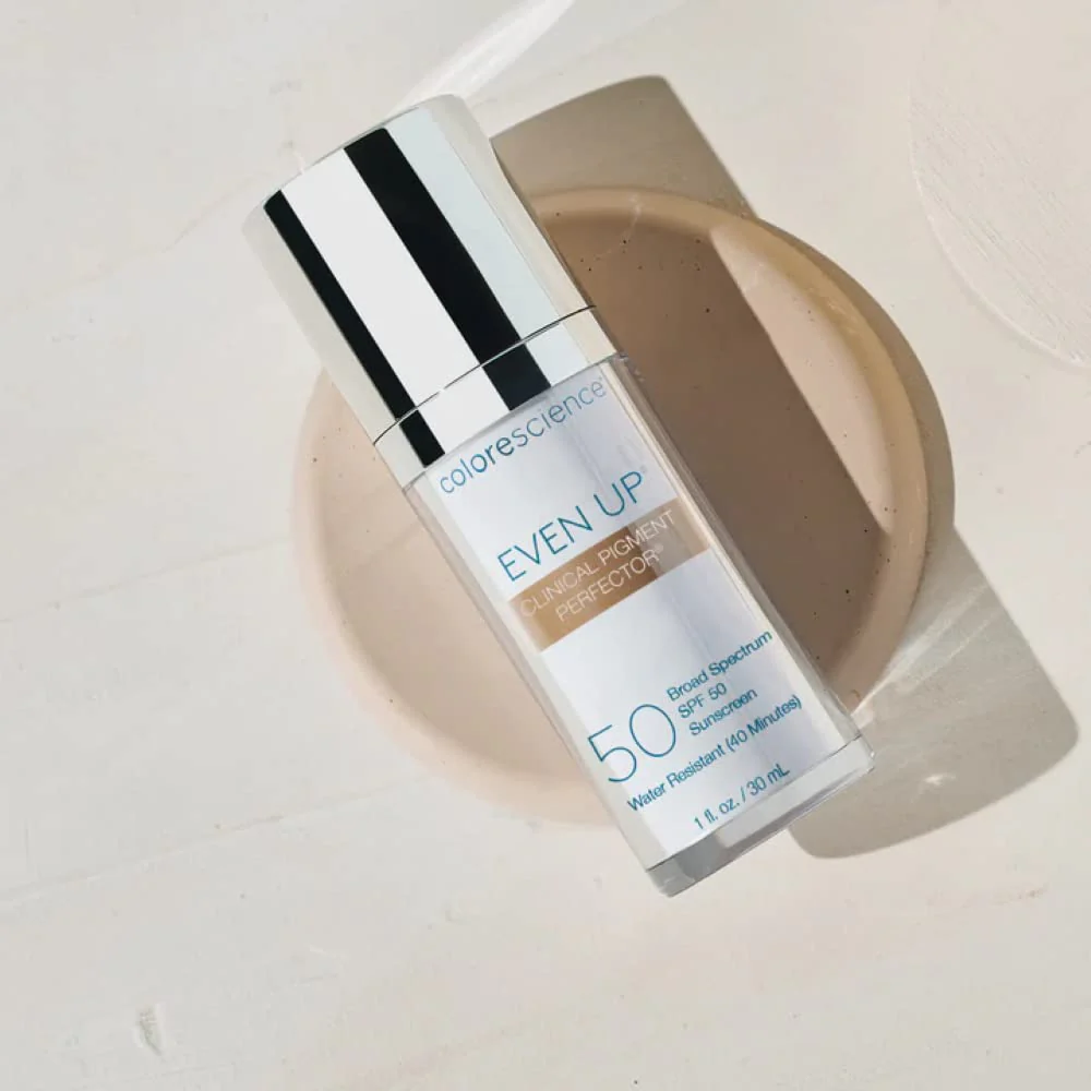 Colorescience Even Up Clinical Pigment Perfector, Water Resistant, Mineral Facial Sunscreen & Primer, Broad Spectrum 50 SPF UV Skin Protection, 1 Fl Oz - Image 10
