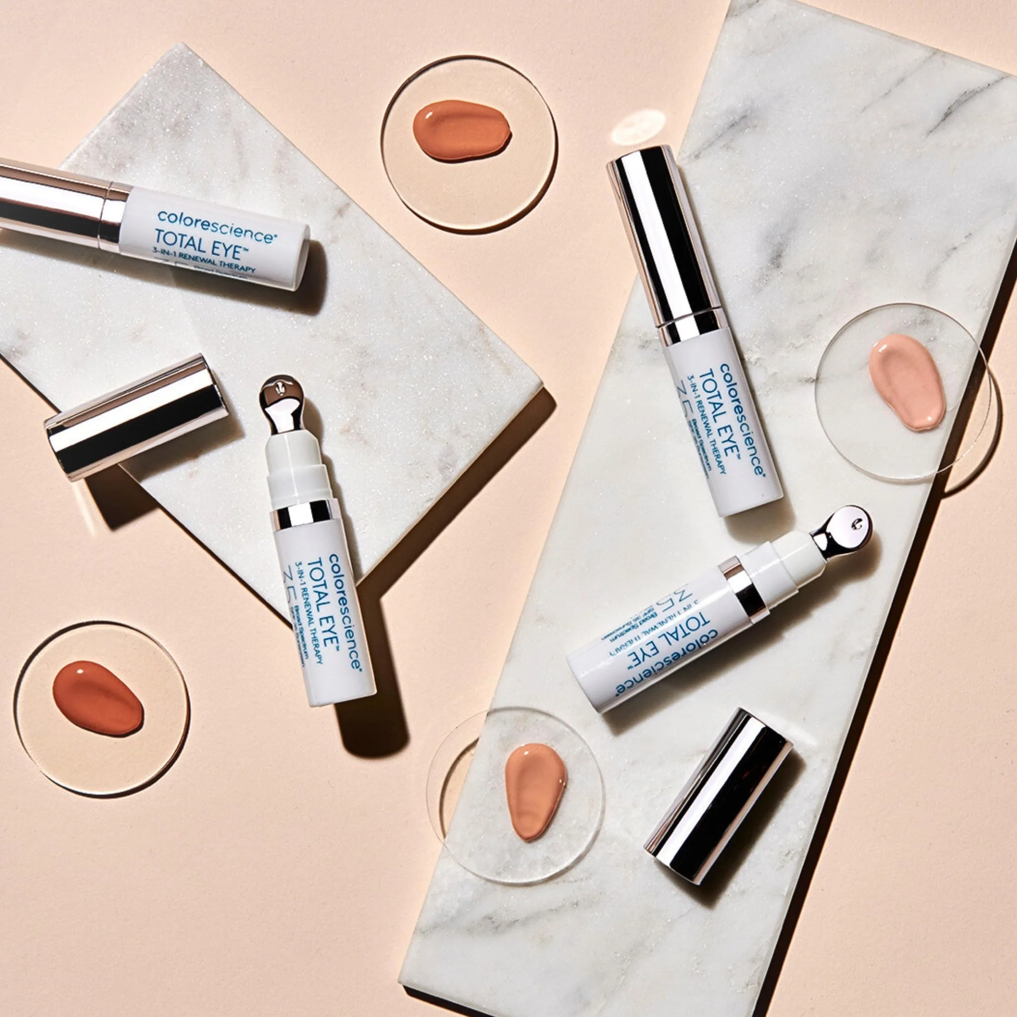 Colorescience Total Eye 3-in-1 Anti-Aging Renewal Therapy for Wrinkles & Dark Circles, SPF 35, Tan - Image 7