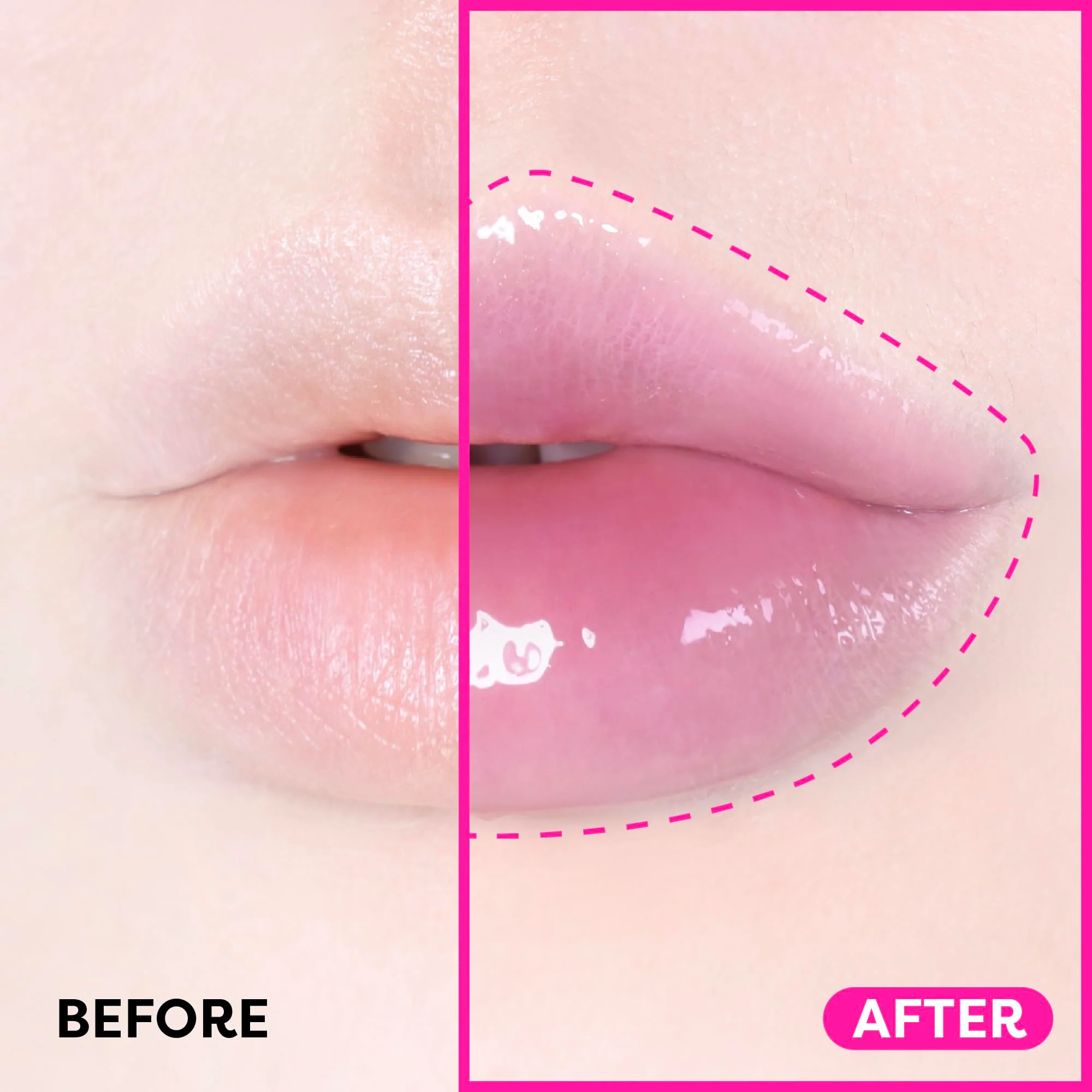 COLORGRAM FRUITY GLASS GLOSS 03 GIGGLE STRAWBERRY | Non-Sticky Glossy Lip Tint with Glass-Like Shine | Long-Lasting Hydrating Lip Gloss for Smooth & Plump Lips - Image 8