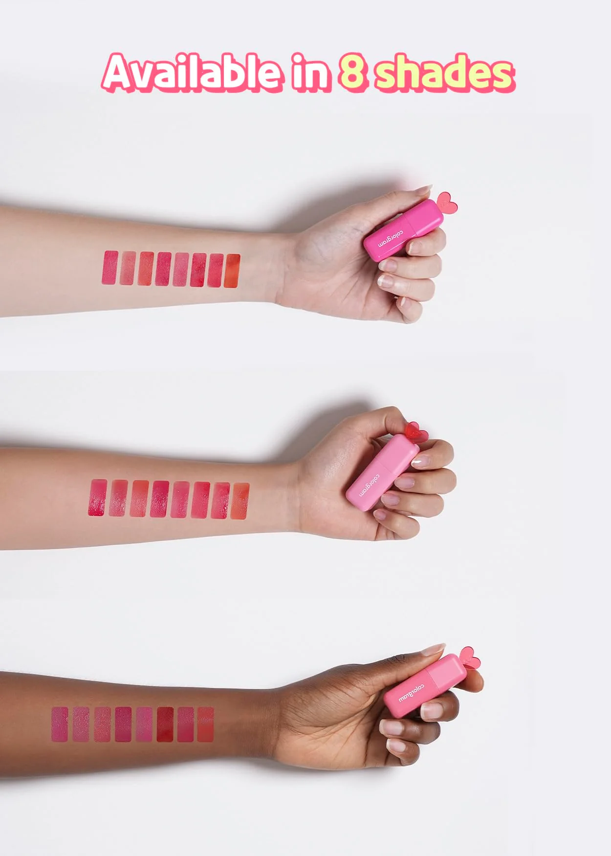 COLORGRAM Juicy Blur Tint 02 Guava Bolt | Daily Semi-Matte, Semi-Glossy, Long-Lasting Lip Stain, Moisturizing, Buildable & Blendable, highly Pigmented (0.12 Fl. Oz.) - Image 4