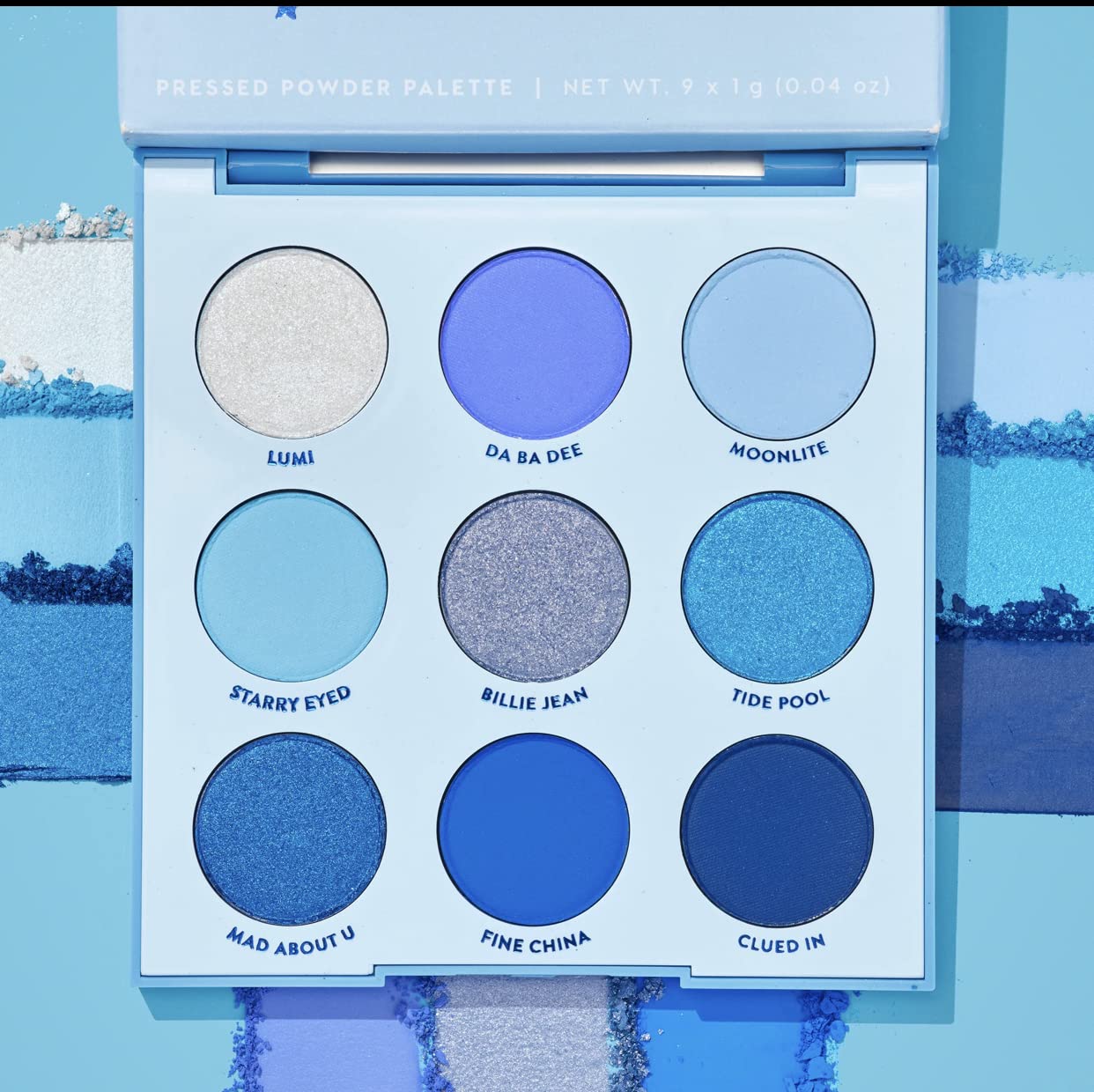 Colourpop Blue Moon Eyeshadow Palette, Powder - Image 2