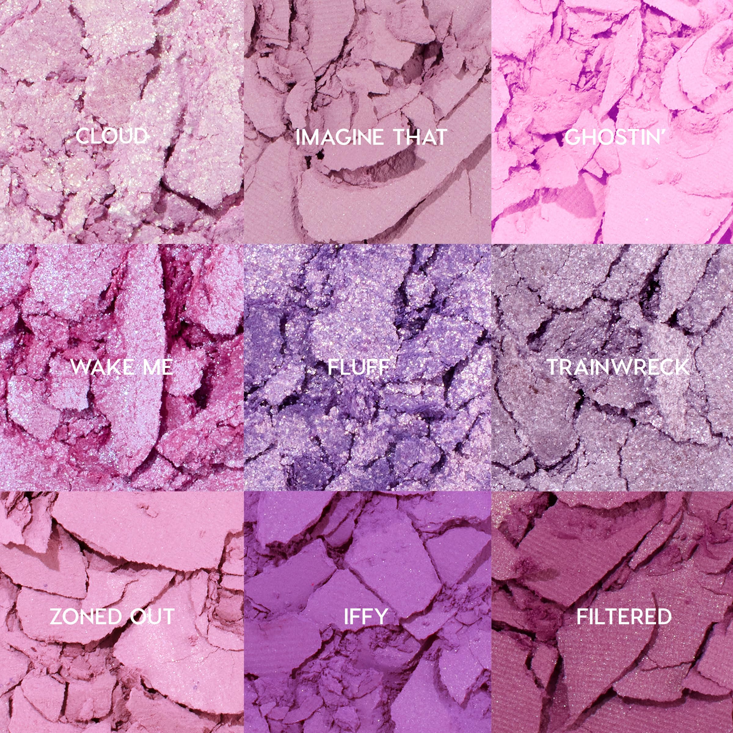 ColourPop Lilac You A Lot Shadow Palette - Purple Shadow Palette with Metallic and Matte Finishes - High-Pigment Makeup with a Long-Wearing Formula (0.3 oz) - Image 6