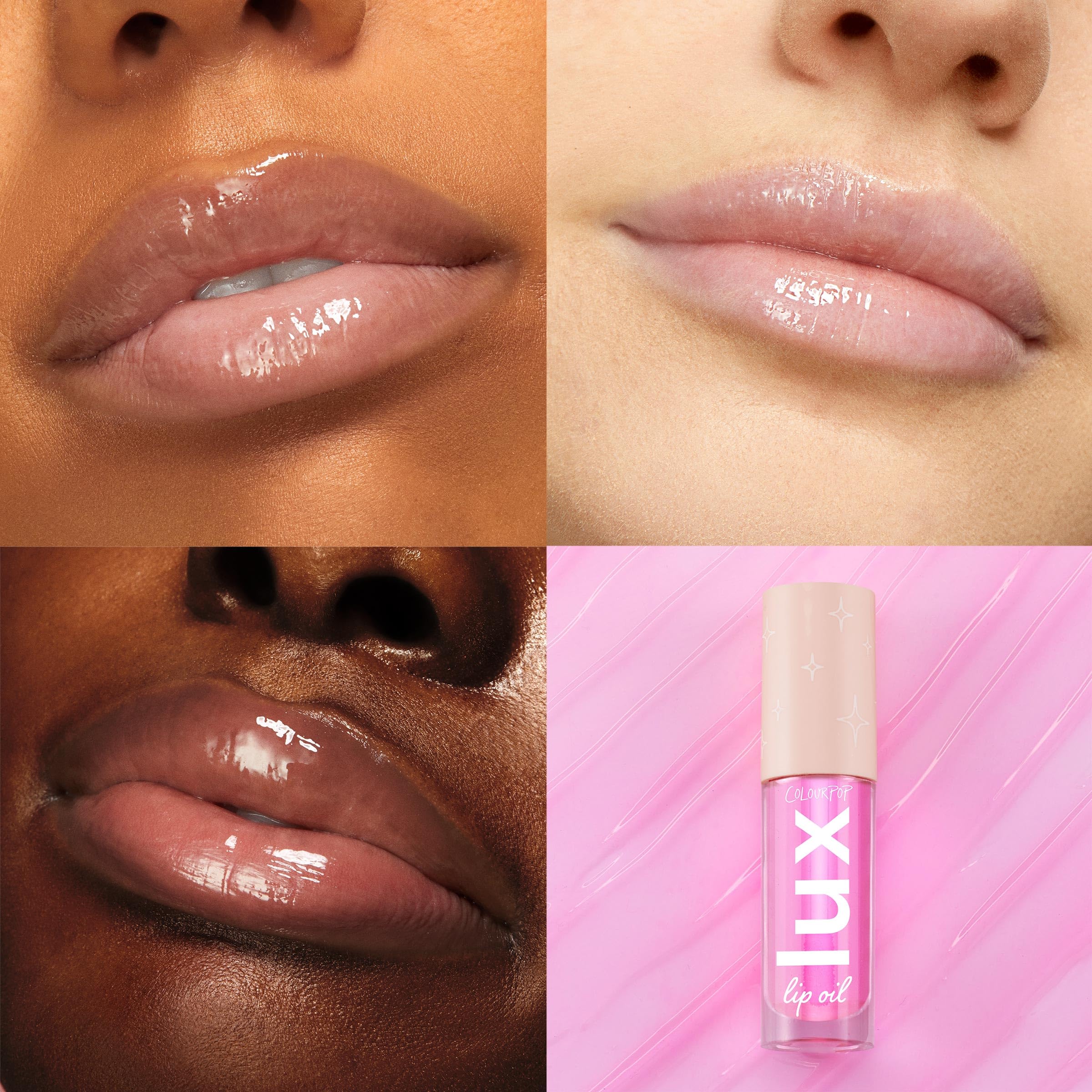 ColourPop Lux Lip Oil - Hydrating, Sheer Tinted Lip Oil Formulated with Antioxidant-Rich Chamomile Extract & Calendula Oil - Non-Greasy, Nourishing Pink Lip Oil - Raspberry Mojito (0.16 oz) - Image 6