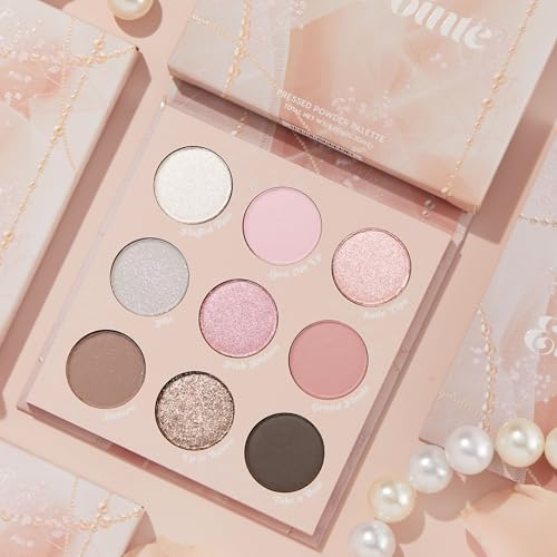 ColourPop Petals En Pointe Shadow Palette - Everyday Neutral Palette with Metallic and Matte Finishes - High-Pigment Makeup with a Long-Wearing Formula (0.3 oz) - Image 3