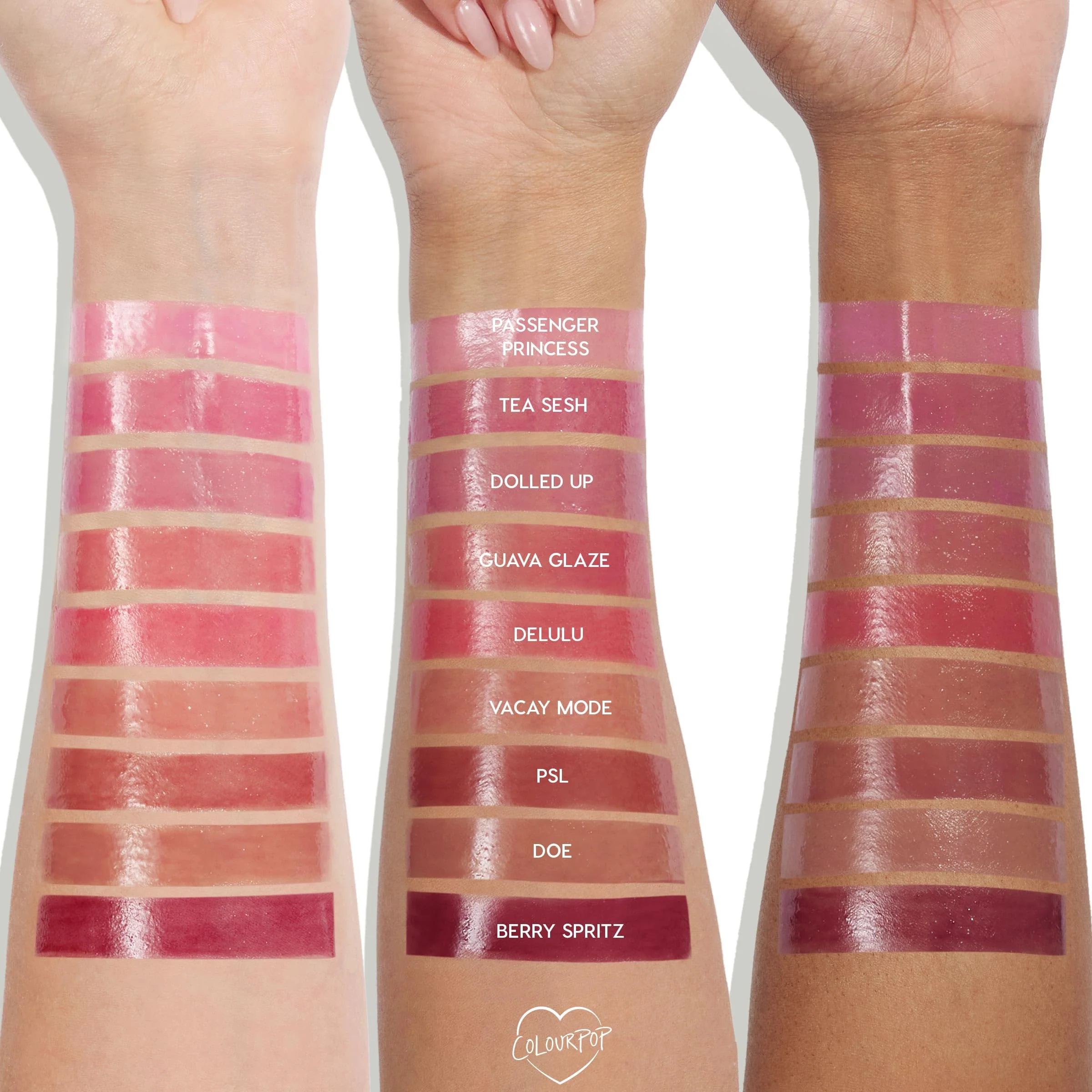 ColourPop So Juicy Plumping Lip Gloss Balm - Hydrating Lip Gloss & Balm Hybrid with Peptides - Non-Sticky Formula - Visibly Plumps Lips & Delivers Buildable Color - Berry Spritz (0.07 oz) - Image 4