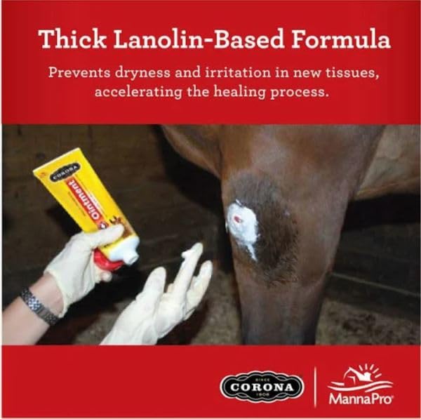 Corona Ointment for Horses|Lanolin Based Formula Helps Sooth Irritation|7 Ounces - Image 5