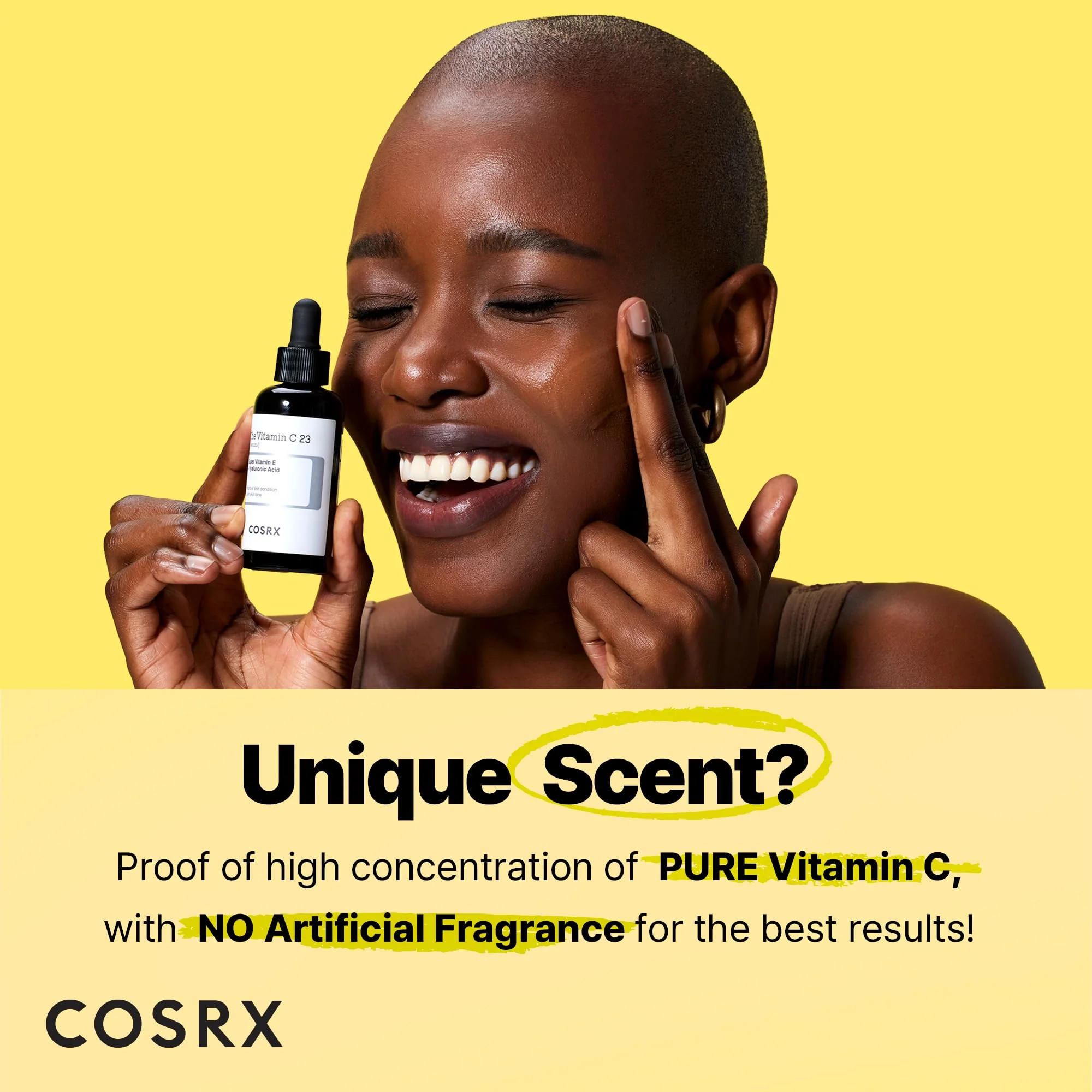 COSRX Pure Vitamin C 23% Serum with Vitamin E & Hyaluronic Acid, Hydrating Facial Serum for Fine Lines, Uneven Skin Tone & Dull Skin, 0.7oz/20g, Korean Skin Care - Image 9