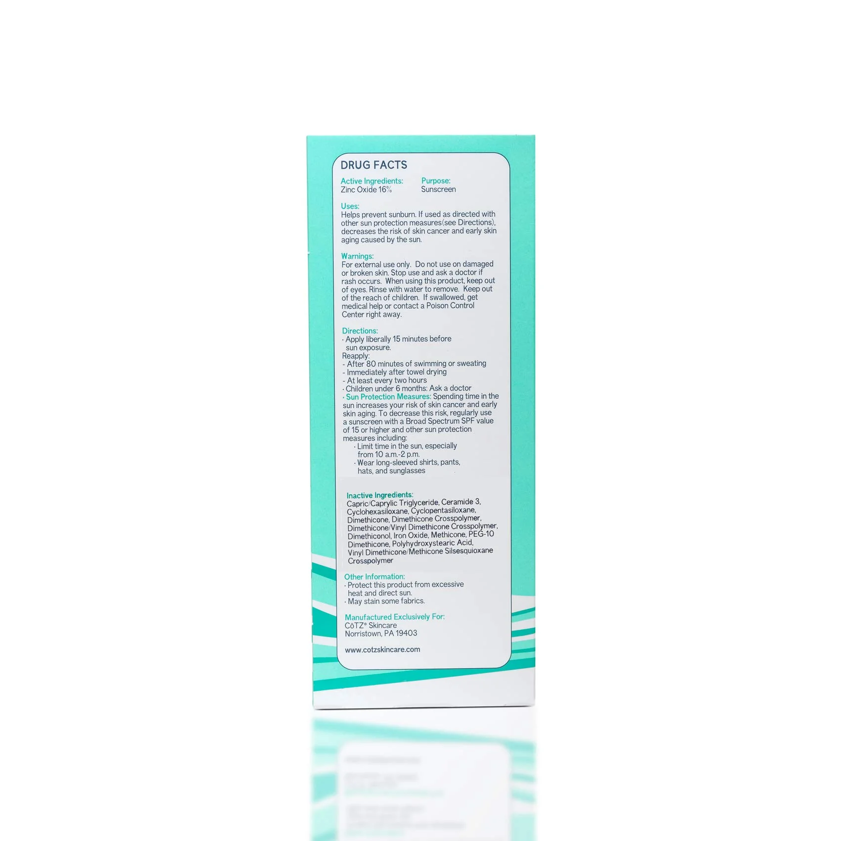 CoTZ Face Moisture Lightly Tinted Mineral Sunscreen Broad Spectrum SPF 35; 1.5 oz / 42.5 g - Image 8