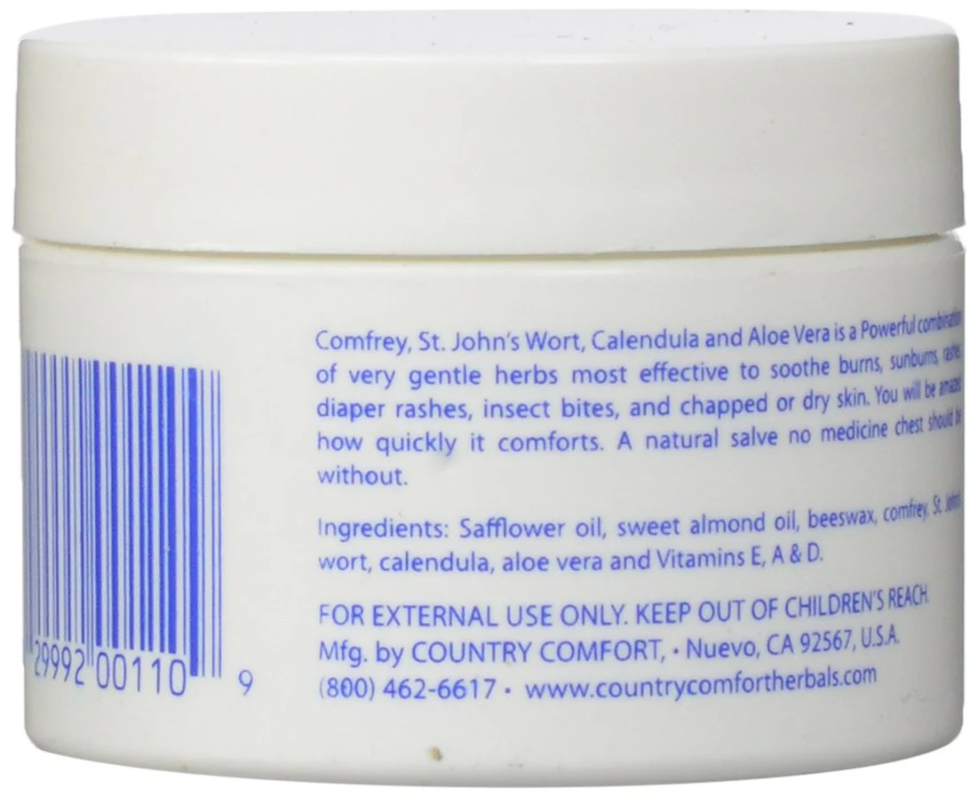 Country Comfort Herbal Savvy Comfrey, Aloe Vera, 1 Ounce - Image 5