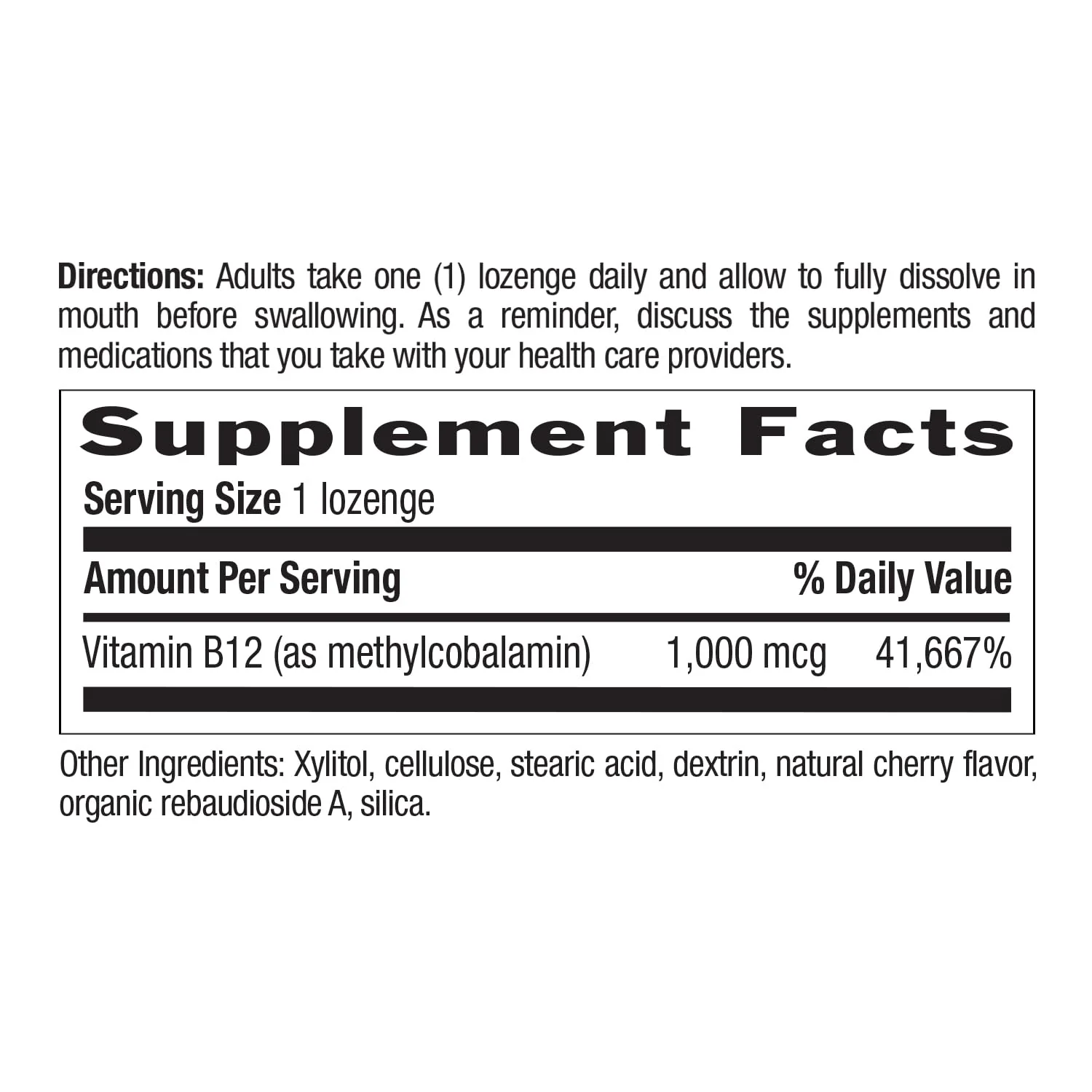 Country Life Methyl B12, Supports Energy & Stamina, 1000mcg, 60 Lozenges, Certified Gluten Free, Certified Vegan - Image 4