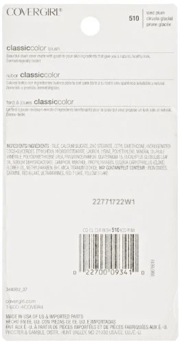 COVERGIRL Classic Color Blush, Iced Plum (510) (Packaging May Vary) - Image 6