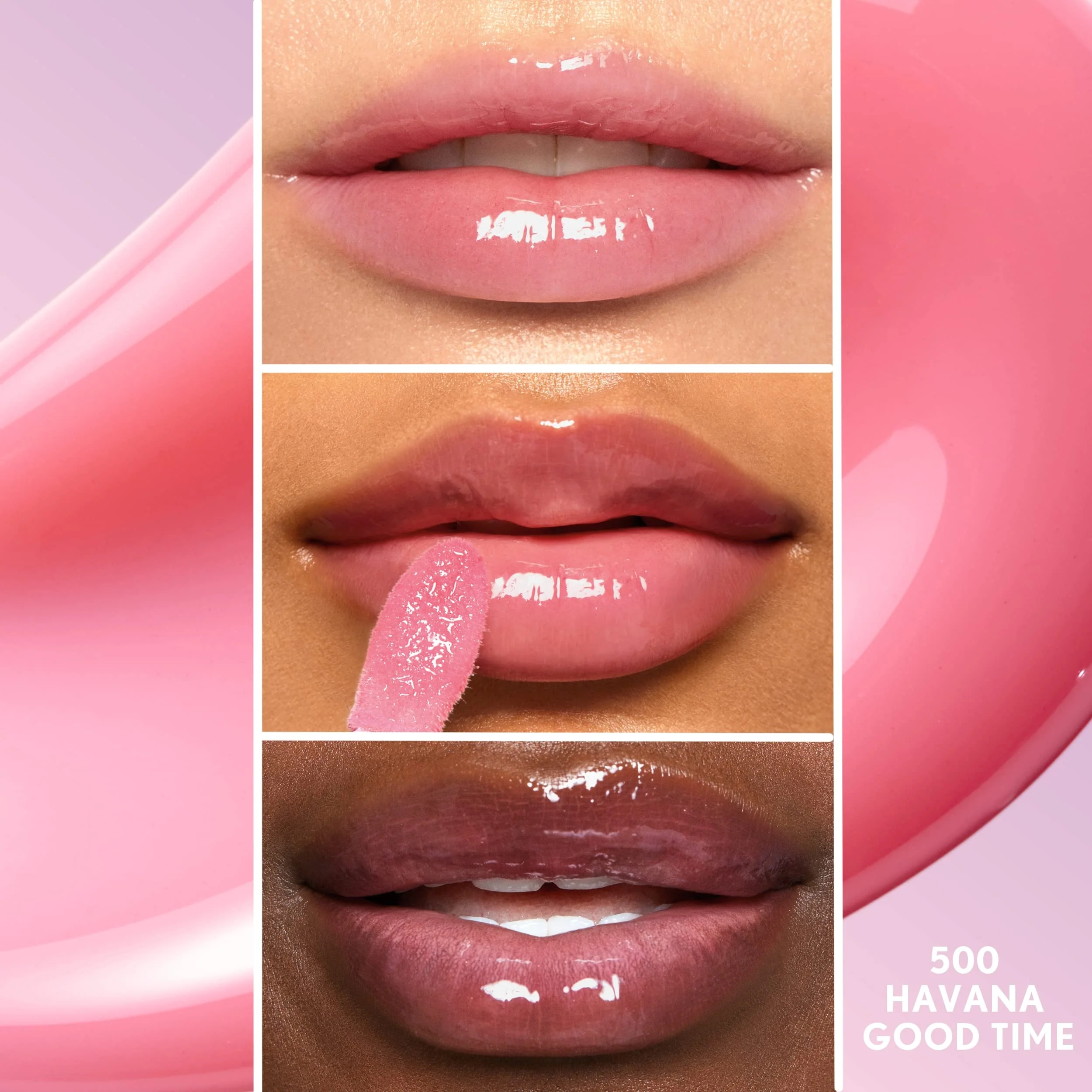 COVERGIRL Clean Fresh Yummy Lip Gloss, Sheer, Natural Scents, Vegan Formula - 500 Havana Good Time, 0.33 fl oz - Image 4