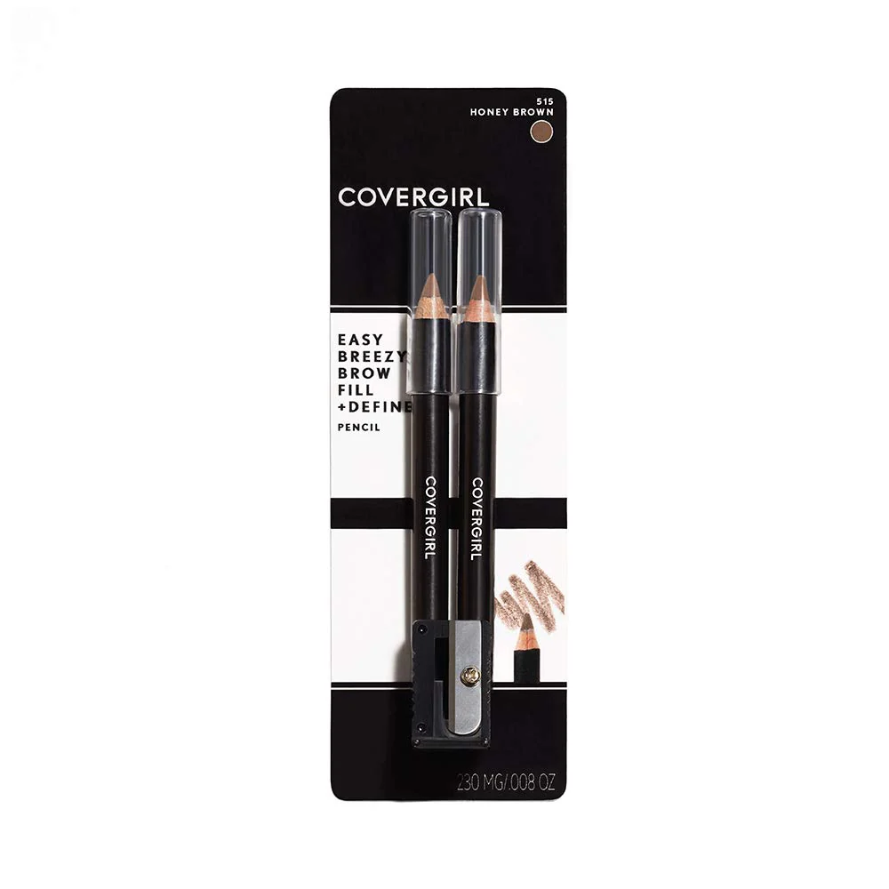 COVERGIRL - Easy Breezy Brow Fill + Define Brow Pencil, Sharpener Included, Long-Lasting, Deeply Pigmented, Blendable Formula, 100% Cruelty-Free - Image 5