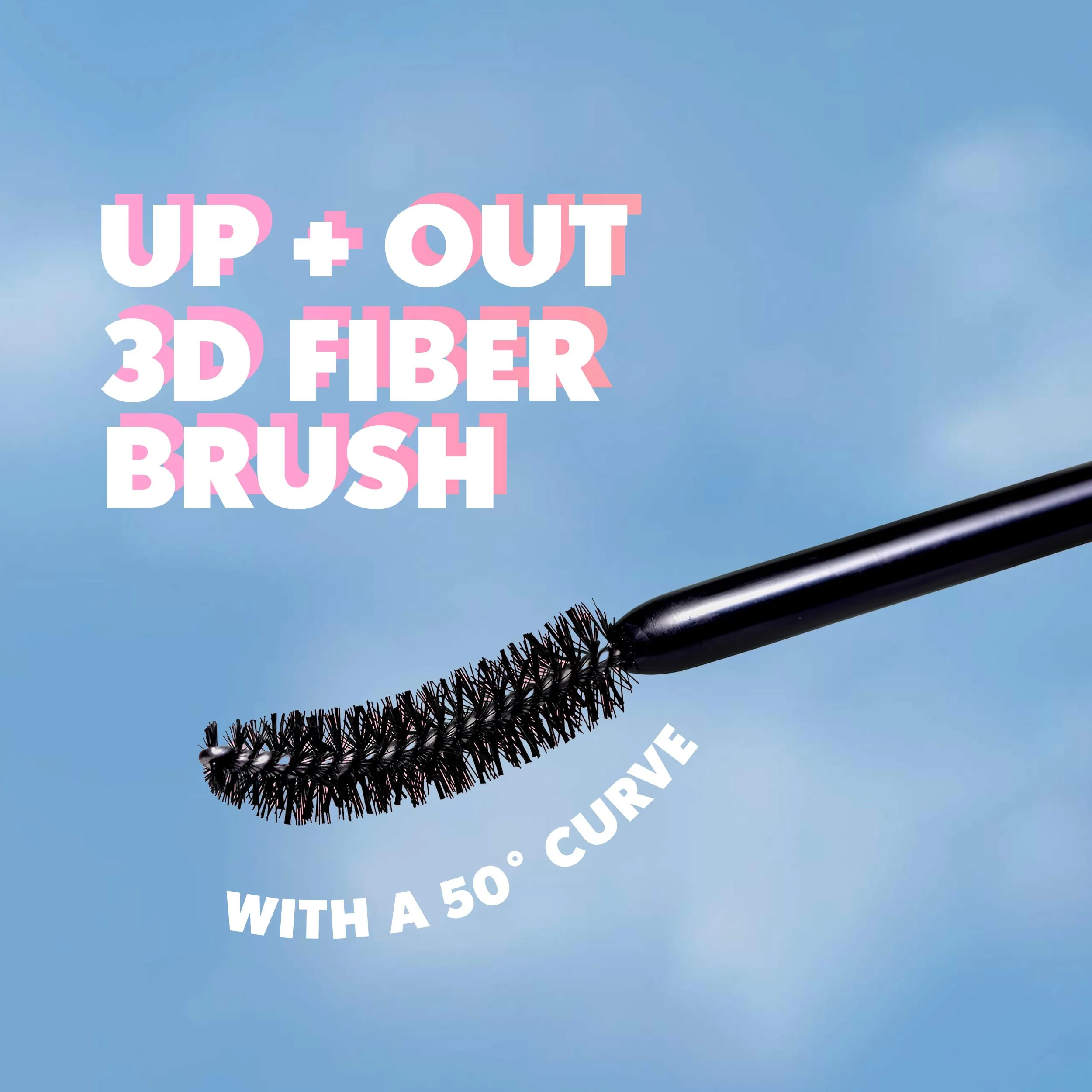 CoverGirl Eye Enhancer, Intense Black, 3D Mascara, Curved Fiber Brush, Plant-Based Lifting Wax, For All Lash Types, 24-Hour Wear, Transfer-Proof, Flake-Free, 0.30oz - Image 5
