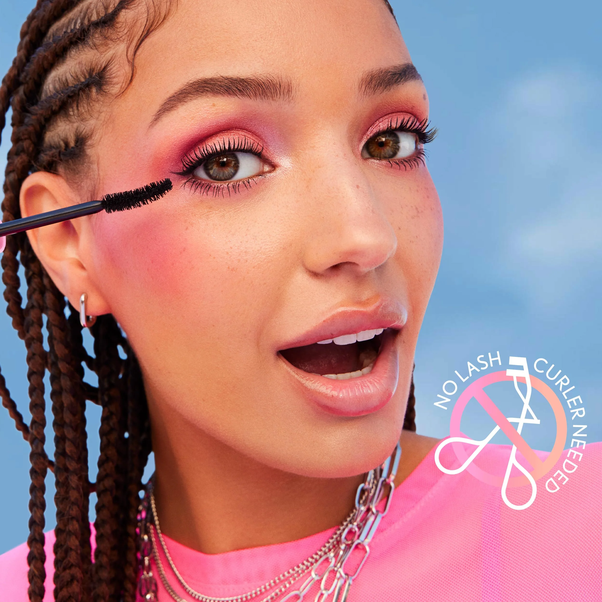 CoverGirl Eye Enhancer, Intense Black, 3D Mascara, Curved Fiber Brush, Plant-Based Lifting Wax, For All Lash Types, 24-Hour Wear, Transfer-Proof, Flake-Free, 0.30oz - Image 6