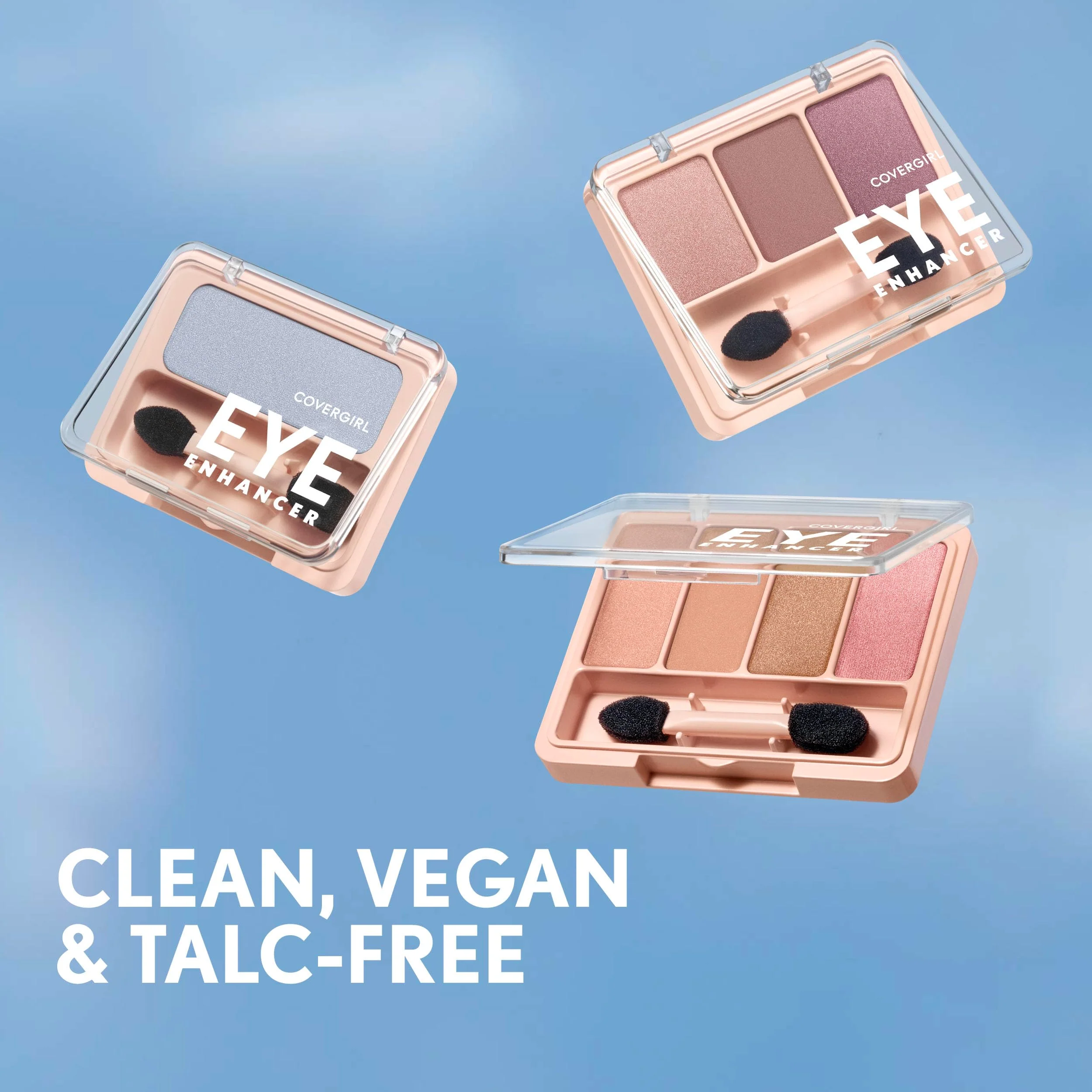 Covergirl Eye Enhancer, Sweet Plum, Eyeshadow Trio, Easy to Wear, Clean & Vegan, Talc-Free, Matte & Shimmer Finishes, Smudge-Proof, 0.14oz - Image 3