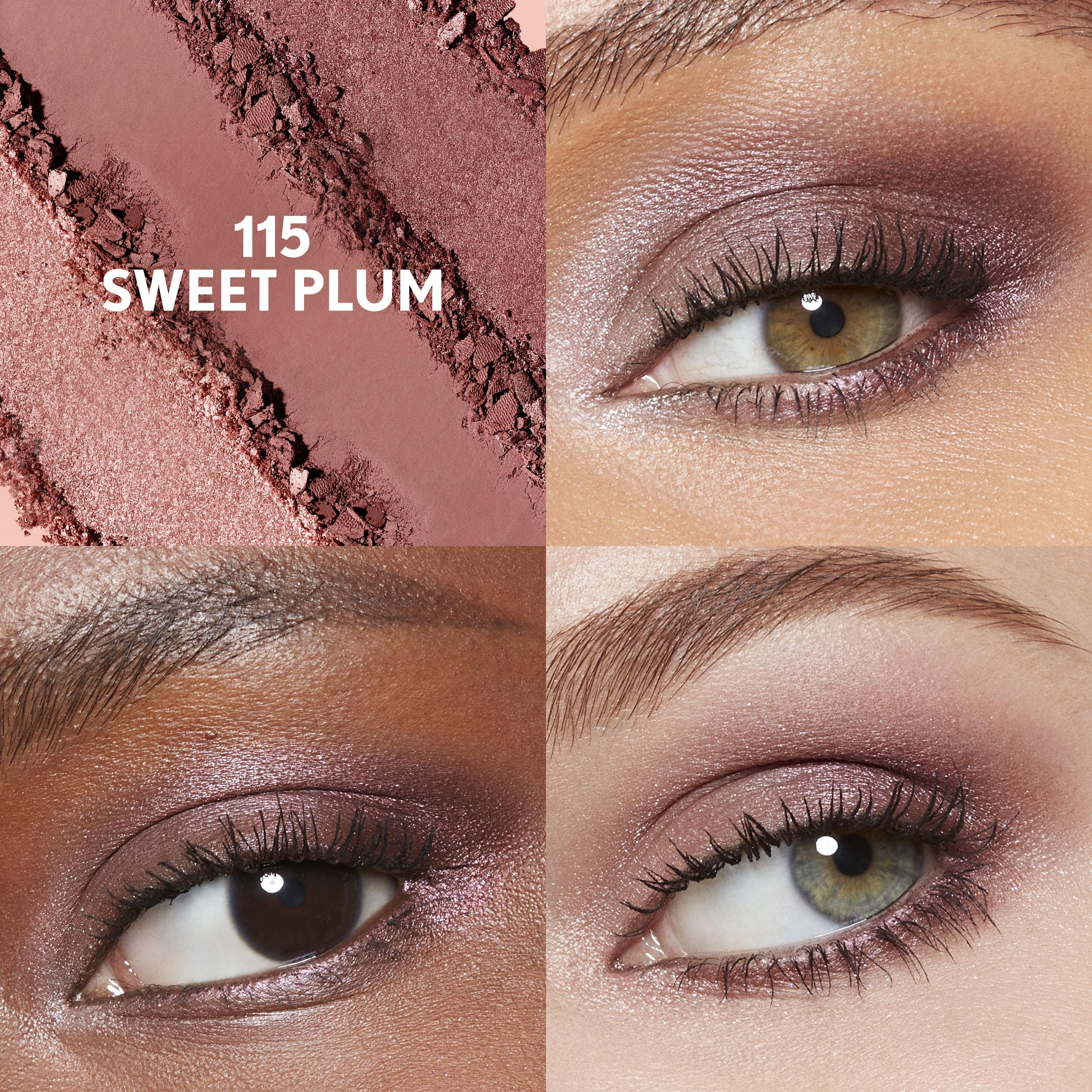 Covergirl Eye Enhancer, Sweet Plum, Eyeshadow Trio, Easy to Wear, Clean & Vegan, Talc-Free, Matte & Shimmer Finishes, Smudge-Proof, 0.14oz - Image 6