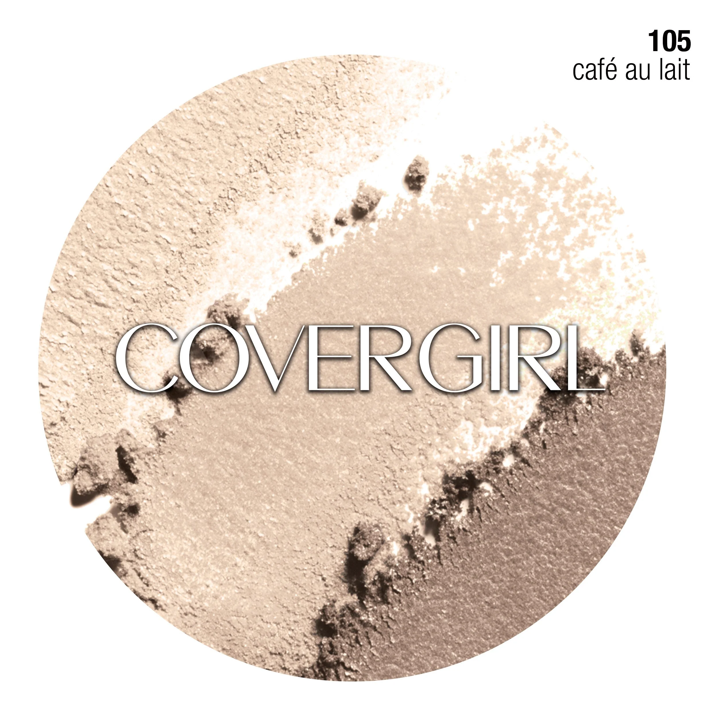 COVERGIRL Eye Enhancers Eyeshadow Kit, Café Au Lait, 3 Colors - Image 2