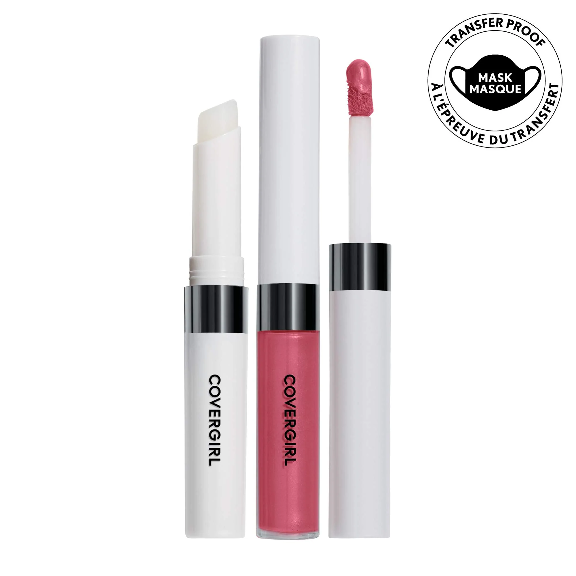 COVERGIRL Outlast All-Day Lip Color With Topcoat, 530 Dusty Rose - Image 8