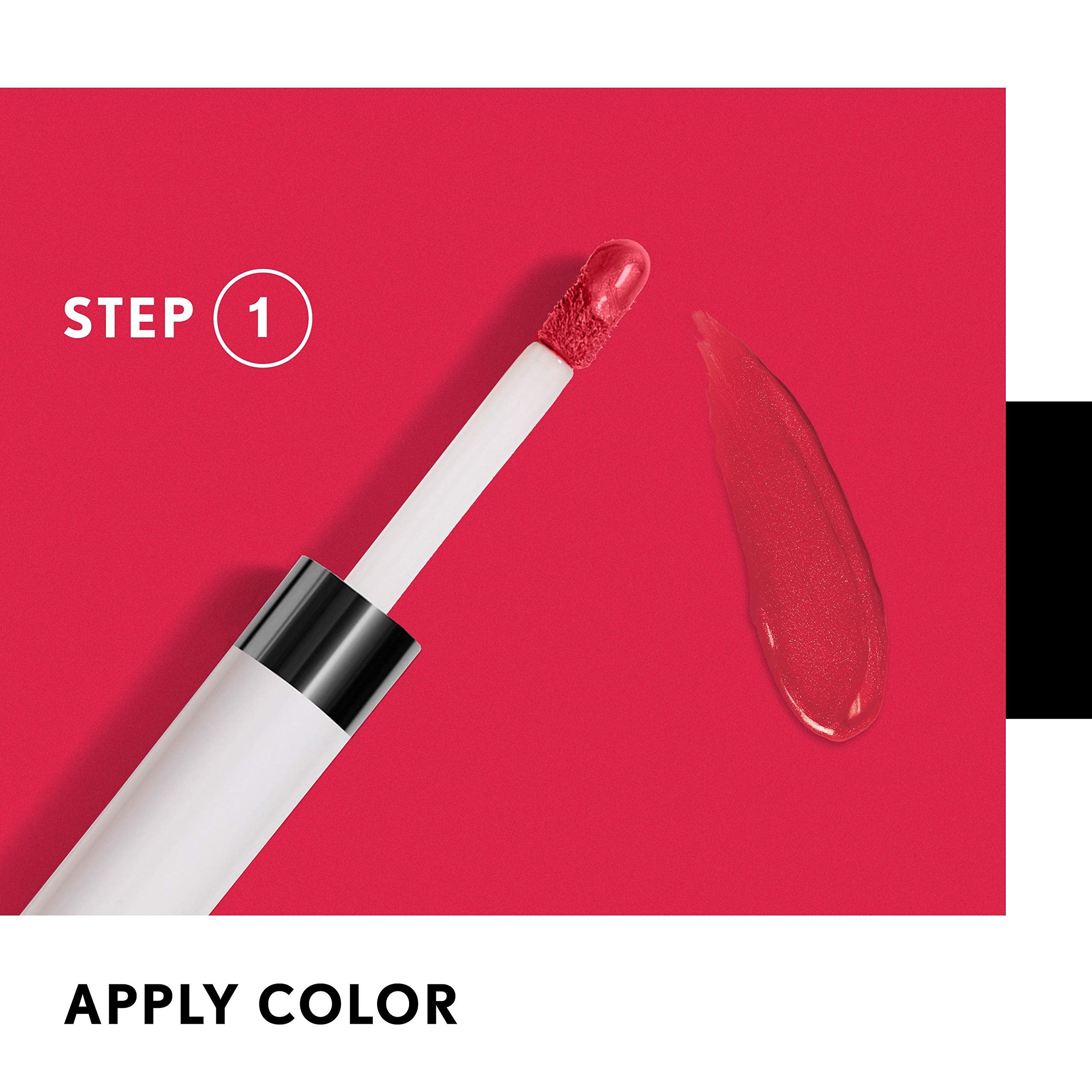 COVERGIRL Outlast All-Day Lip Color With Topcoat, 577 Spiced Latte - Image 10