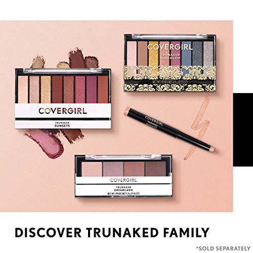 COVERGIRL Trunaked Quad Eyeshadow Palette, Jetsetter, Jetsetter, 0.06 Ounce - Image 2
