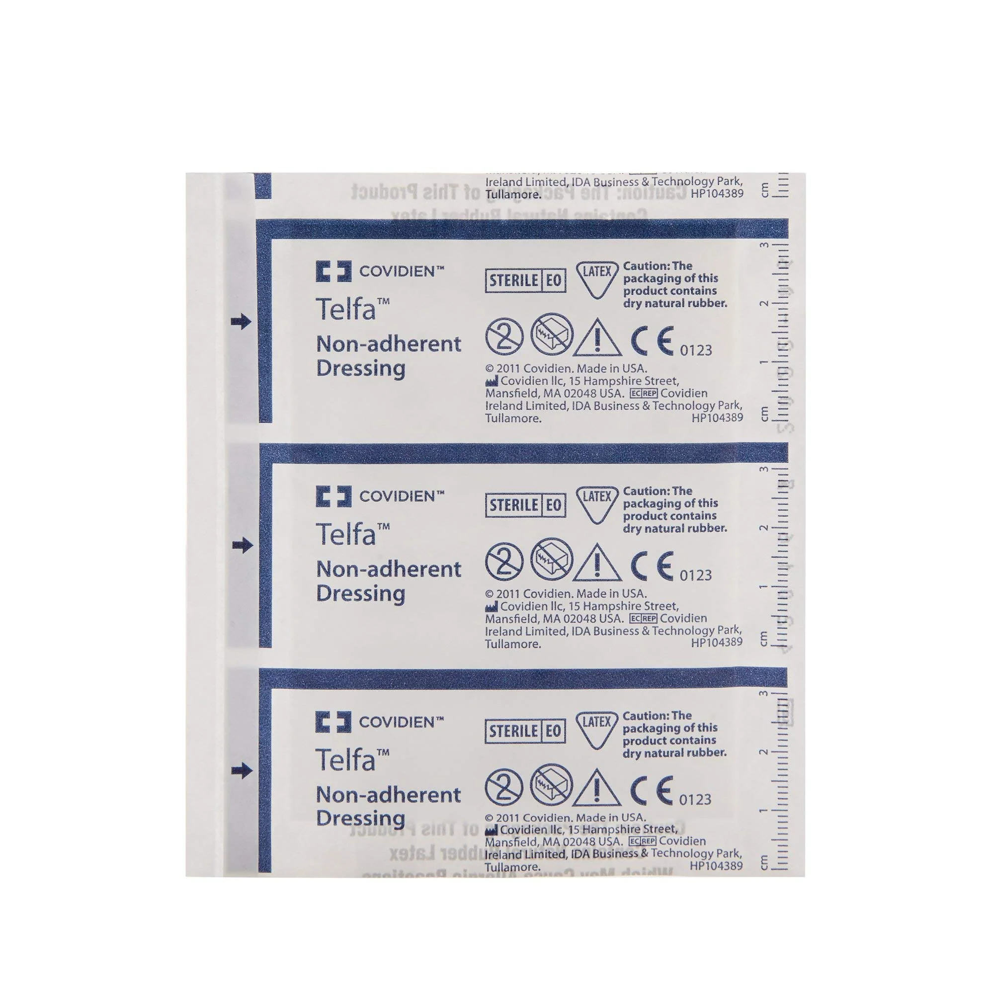 Covidien 2132 Telfa Non-Adherent Dressing, 3" x 4" (Pack of 100) - Image 4