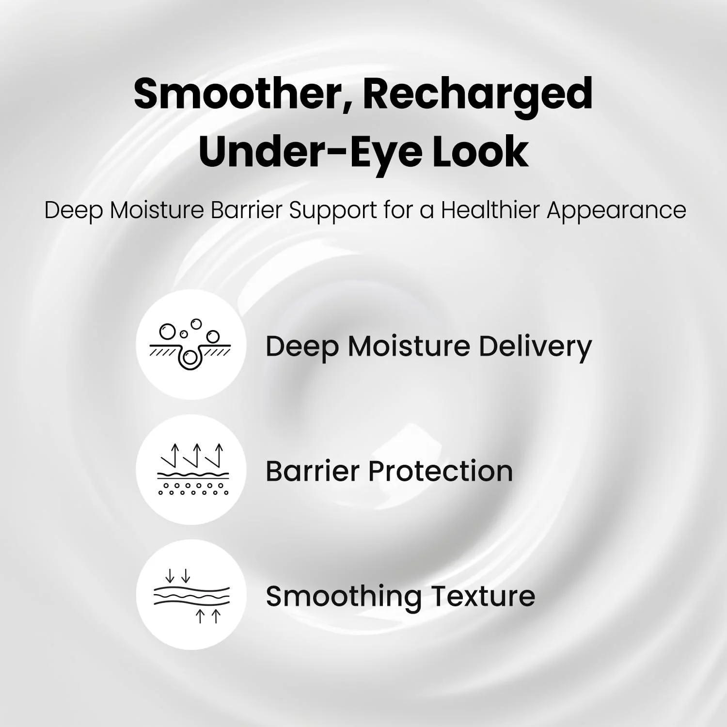 coxir Black Snail Collagen Eye Cream – Firming & Hydrating Snail Mucin, Collagen & Niacinamide for Puffiness, lifting & Dullness under eyes area | Korean Eye Treatment (30ml) - Image 3