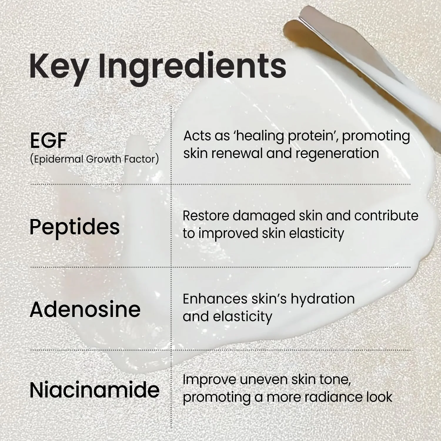 coxir Intensive EGF PEPTIDE Emulsion l Youth Activating Moisturizer for Face with EGF(Epidermal Growth Factor),Multi-Peptides l for Dull,Aged Skin and Damaged Skin [100ml/3.38 fl.oz] - Image 7