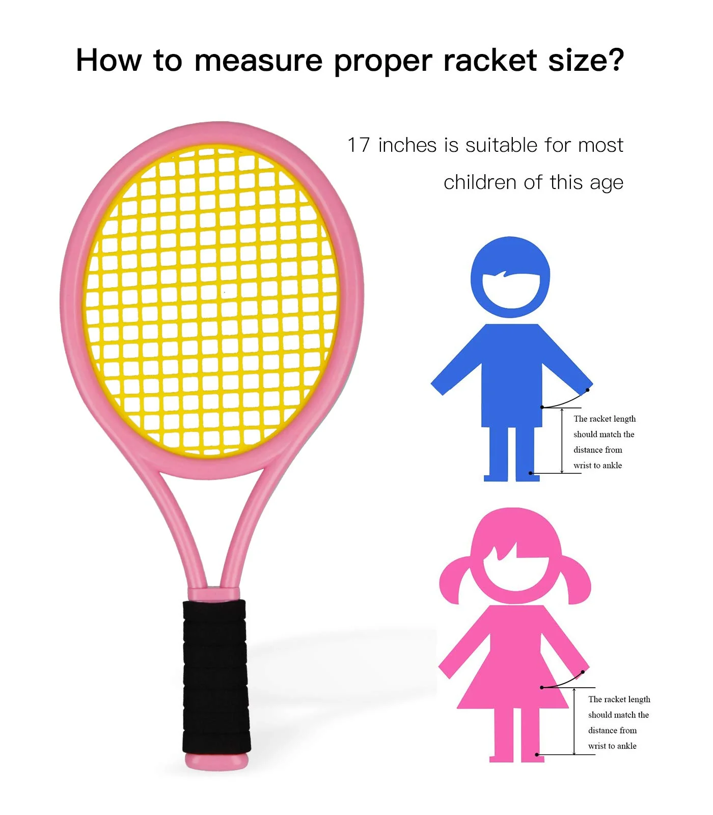 Crefotu Kid Tennis Racket Set for Toddler,Children,Sponge Handle, Includes 6 Badminton, 1 Tennis Ball, Bag and 2 Balls - Increase Children's Sports,Improve Tennis Skills - Image 6