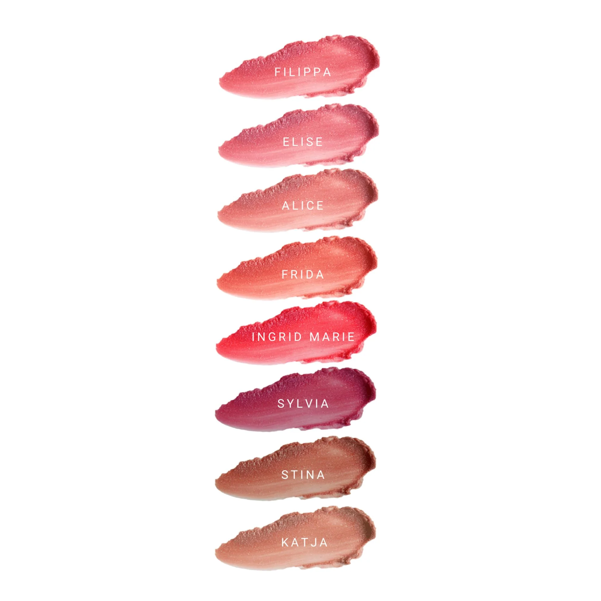 Creme Lipstick - 204 Filippa by Idun Minerals for Women - 0.13 oz Lipstick - Image 4