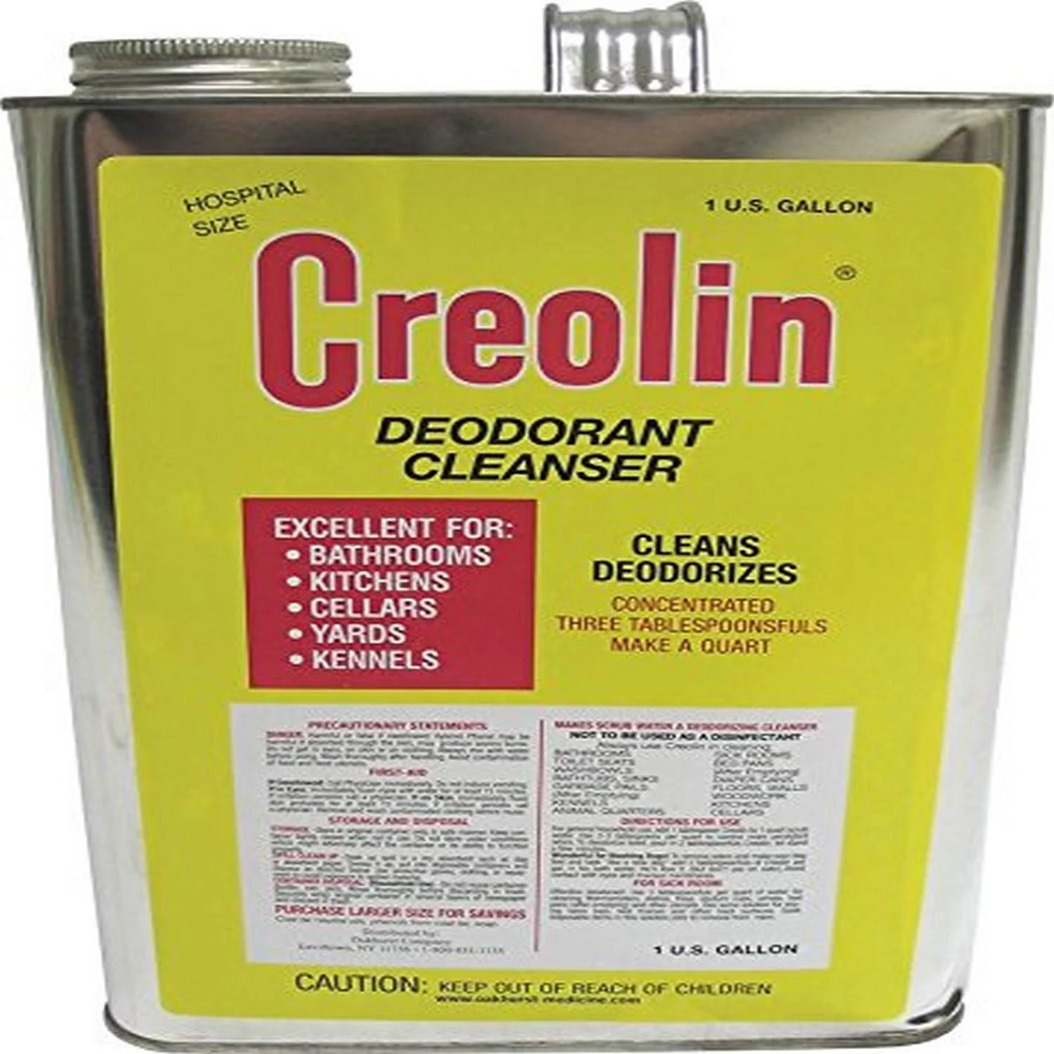 Creolin Deodorizing Multi-Purpose Cleanser, 1 Gallon