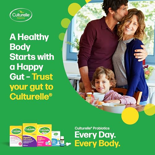 Culturelle Pro Strength Daily Probiotics For Digestive Health (2 Month Supply) with Prebiotics for Women & Men, Supports Occasional Diarrhea, Gas & Bloating, Gluten & Soy Free, 60 Count - Image 2