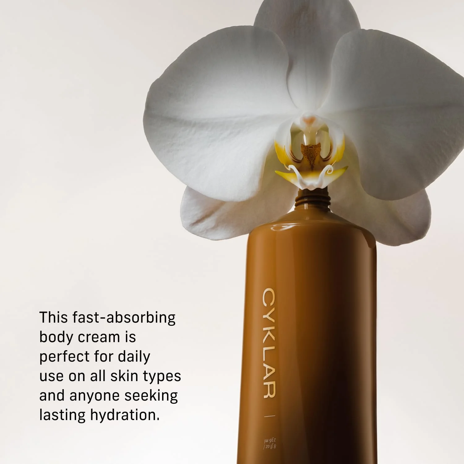CYKLAR Nutrient Rich Body Cream – Vanilla Verve – Non-Greasy Lotion for 48-Hr Moisture – Squalane, Niacinamide & Banana Flower for Hydration & Skin Barrier Support – Dry Skin Moisturizer 8oz - Image 6