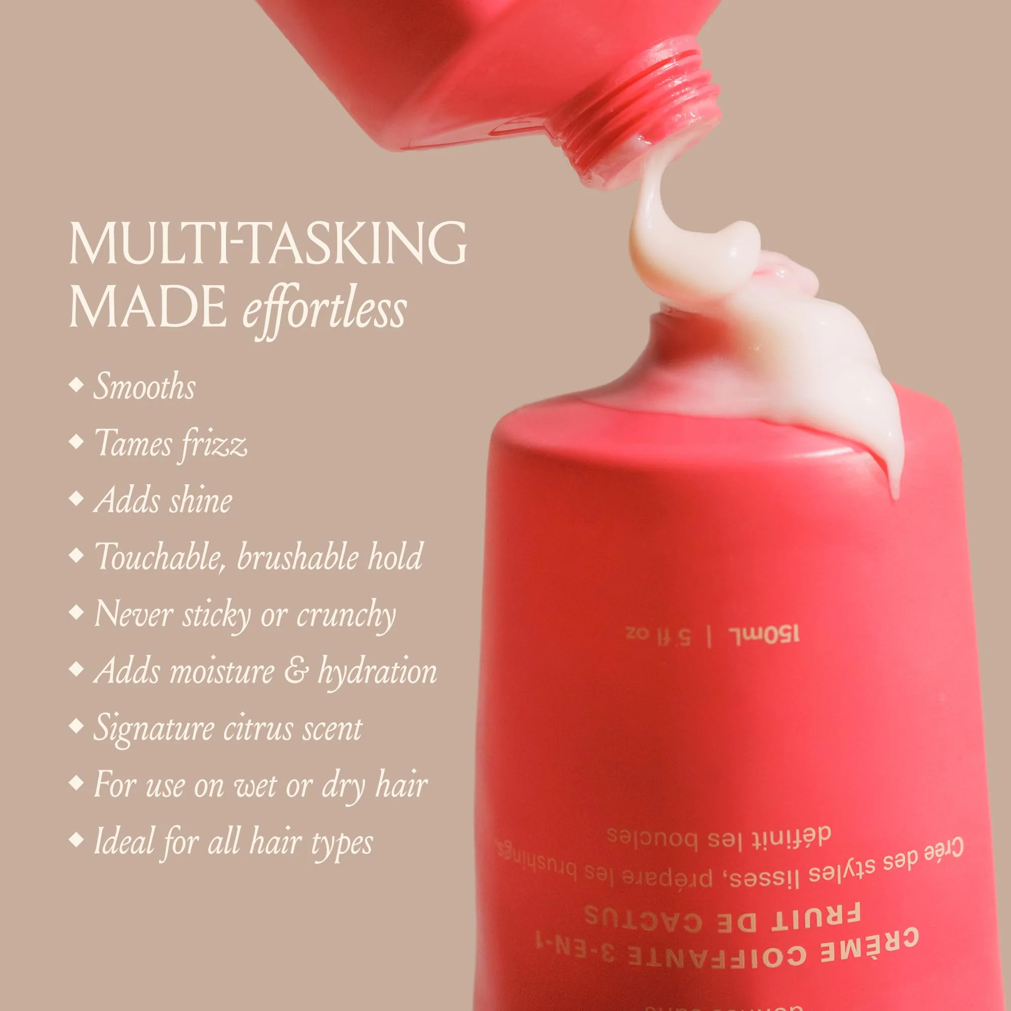 DAE Cactus Fruit 3-In-1 Styling Cream - Smooth Styles, Prep Shiny Blowouts, Defines Curls (5 oz.) - Image 8