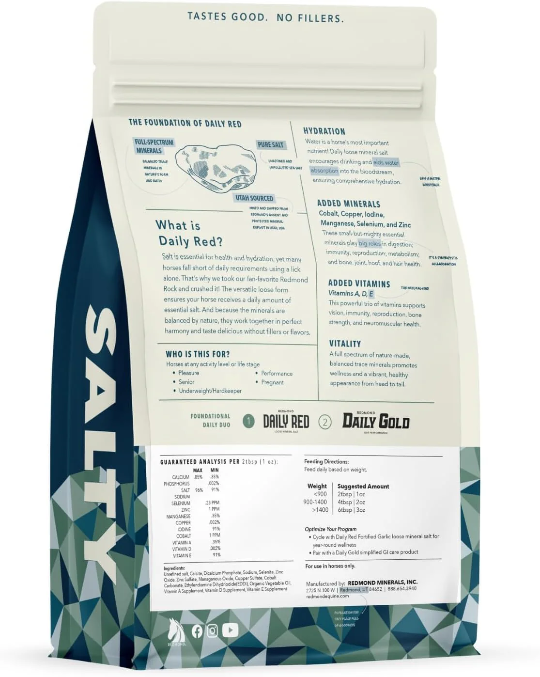 Daily Red Complete Wellness, Fortified Mineral Mix Supplement for Horses (5 LB) - Image 7