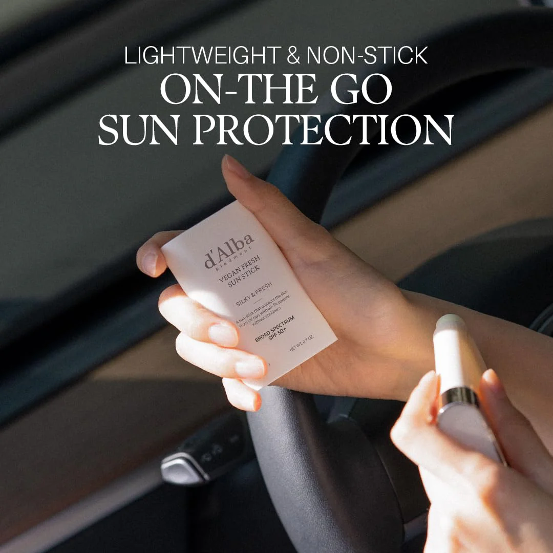 d'alba Piedmont Air Fit Fresh Sun Stick, OTC BROAD SPECTRUM SPF 50+, Non-Sticky On-the-Go Sun Protection, Outdoor Essential Vegan Sun Stick, Silky & Fresh, Korean Skin Care (0.7 Oz.) - Image 7