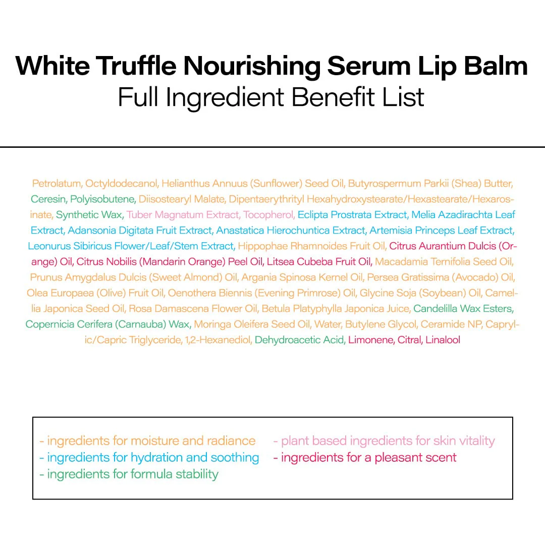 d'alba Piedmont Italian White Truffle Nourishing Serum Lip Balm, Vegan Skincare, Hydrating Lip Care with White Truffles for All Skin Types, Glowy Finish, Safe for Sensitive Skin - Image 2