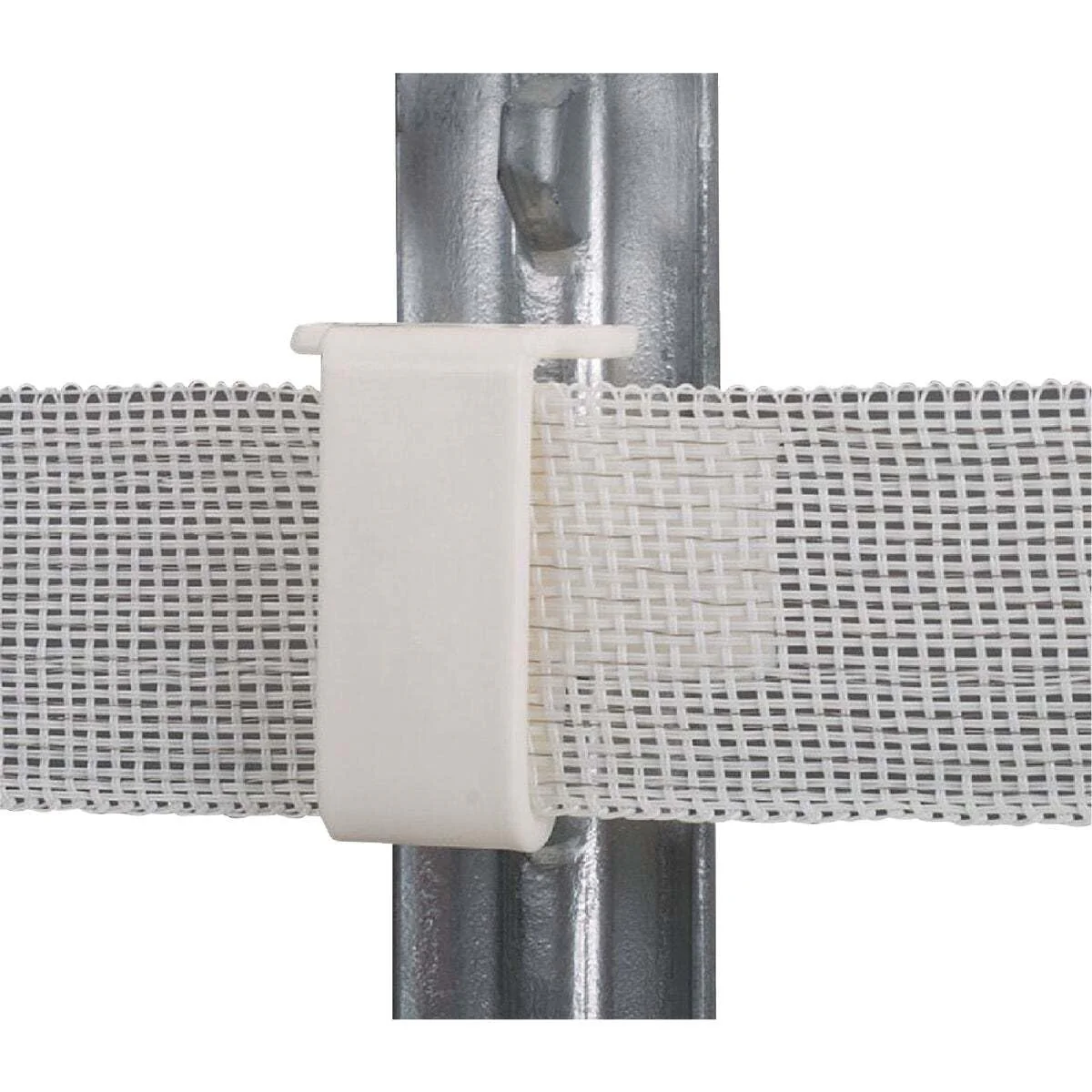 Dare 2334-25W Snap-On White Polyethylene Electric Fence Insulator (25-Pack) - Image 2