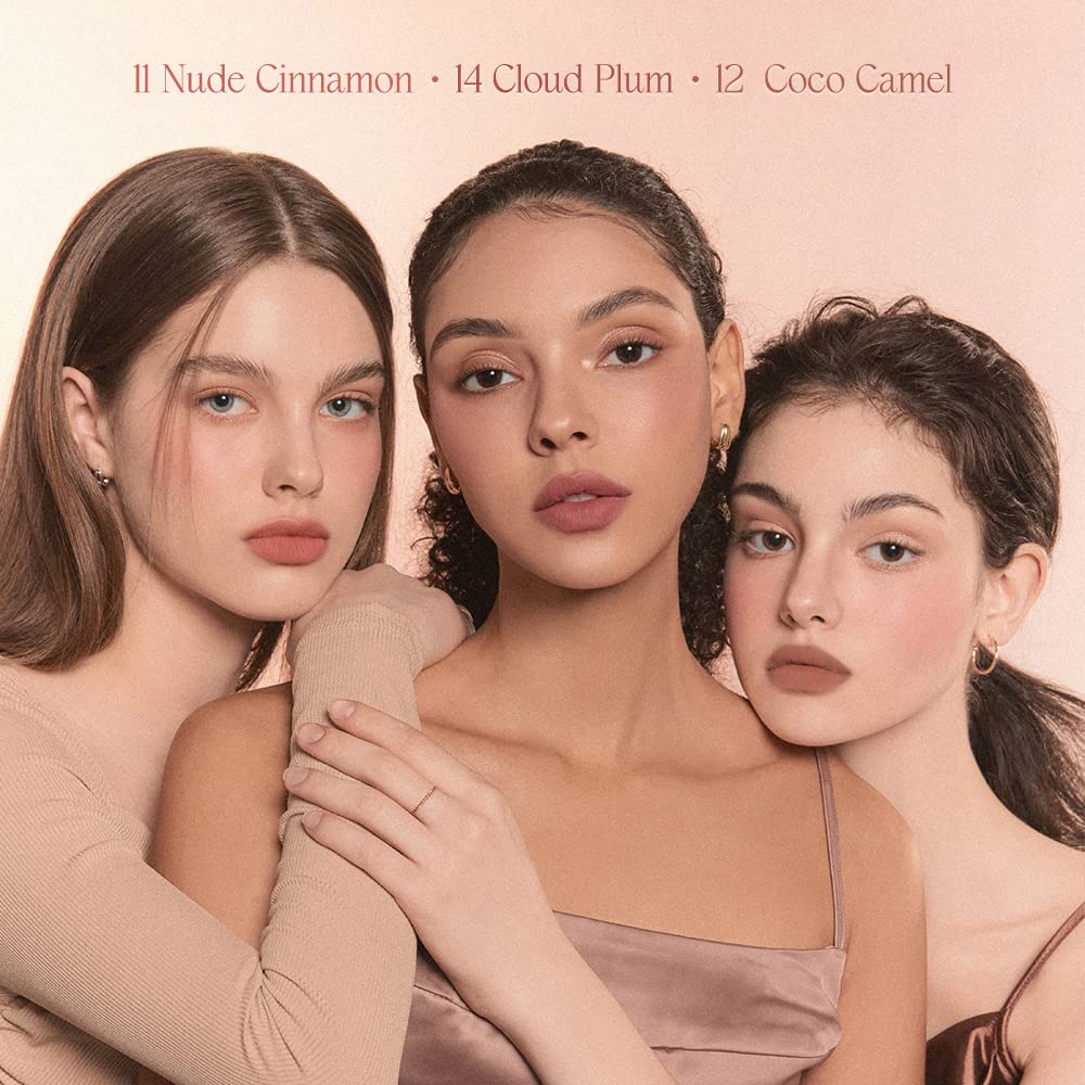 dasique Cream De Rose Tint (12 Coco Camel)| AMAZON US ONLY | Velvet Cream Matte Lip Stain, Infused with Rose Water | Vegan - Image 6