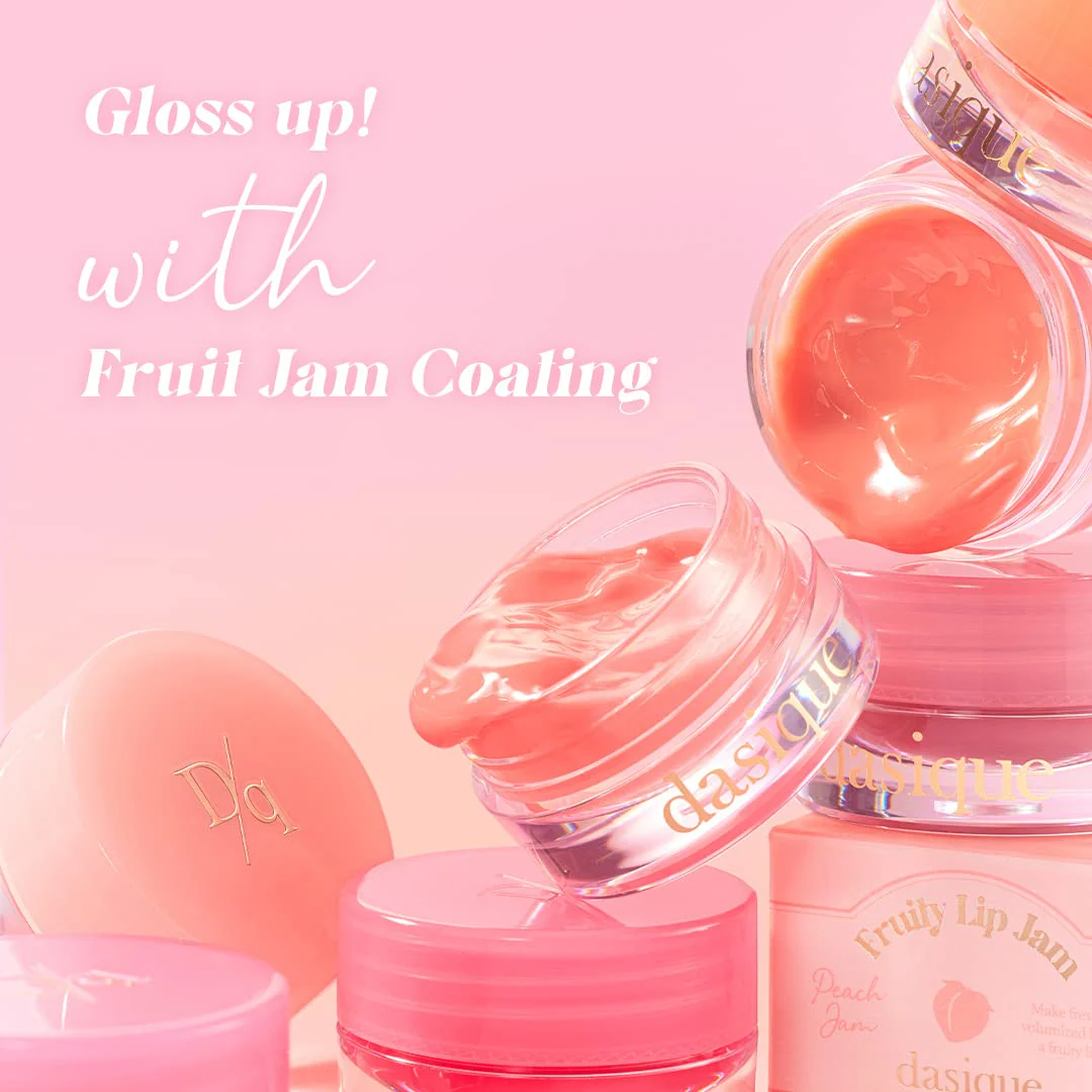 dasique Fruity Lip Jam #02 Apricot Jam | High-shine finish | Moisturizing | Vegan, Cruelty Free | Lip Balm - Image 10