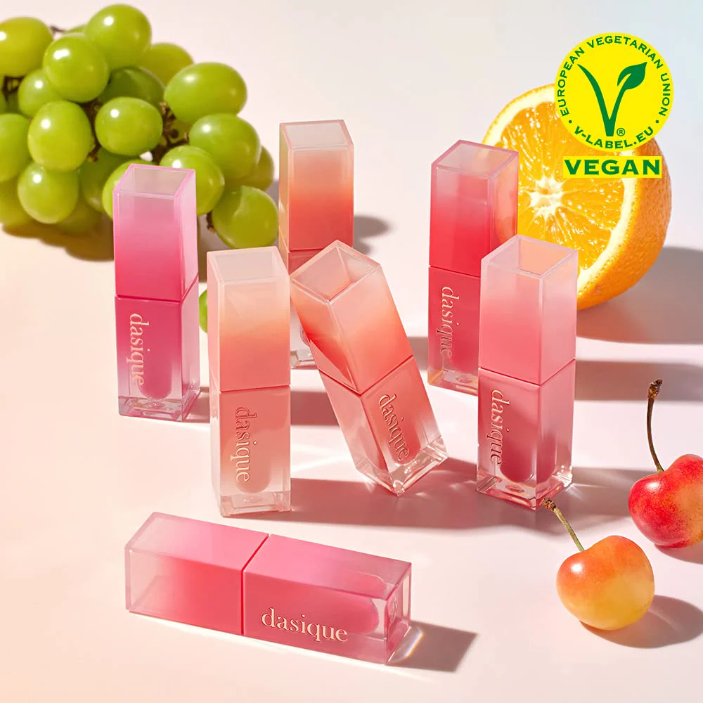 dasique Juicy Dewy Tint (03 Pink Guava) 0.12 oz | Light Application with moisture | Long Lasting & wearing Glossy Lip Stain, Non-sticky | Vegan, Cruelty-free | Korean makeup | stocking stuffers - Image 3